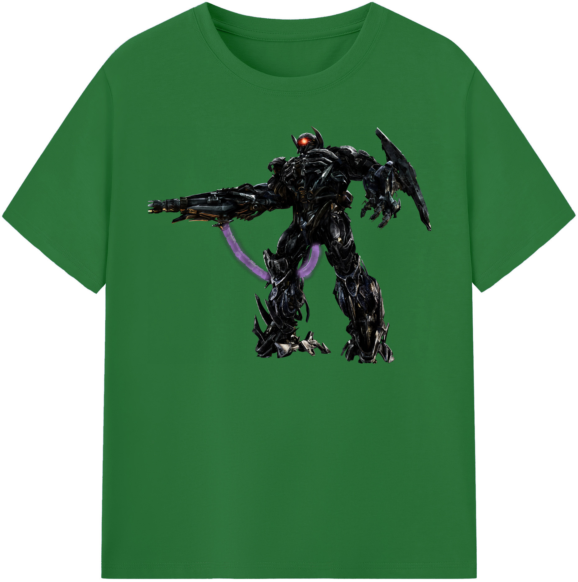 （画像用） Transformers トランスフォーマー 綿100％半袖Tシャツ（フロントプリント）