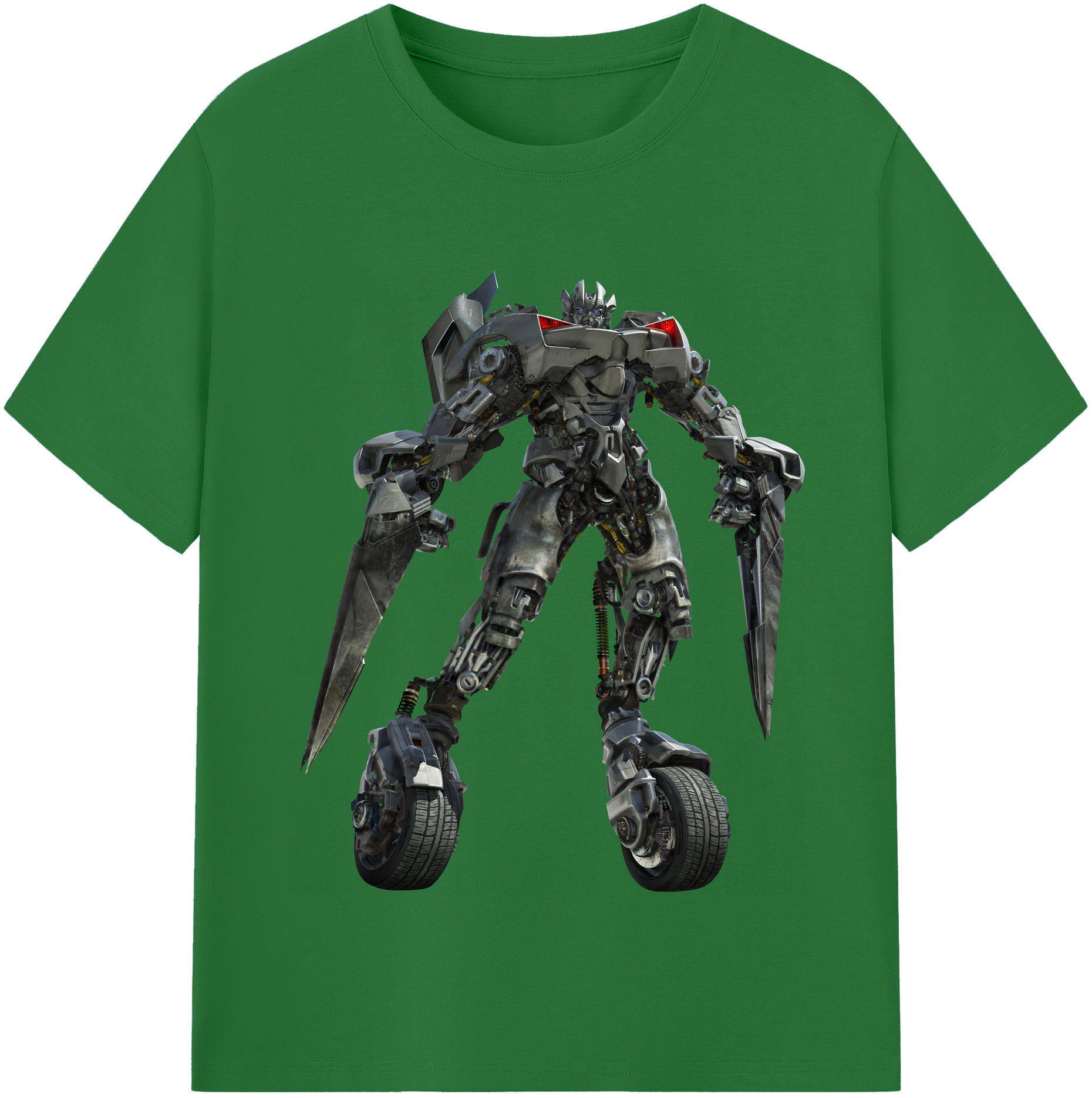 （画像用） Transformers トランスフォーマー 綿100％半袖Tシャツ（フロントプリント）
