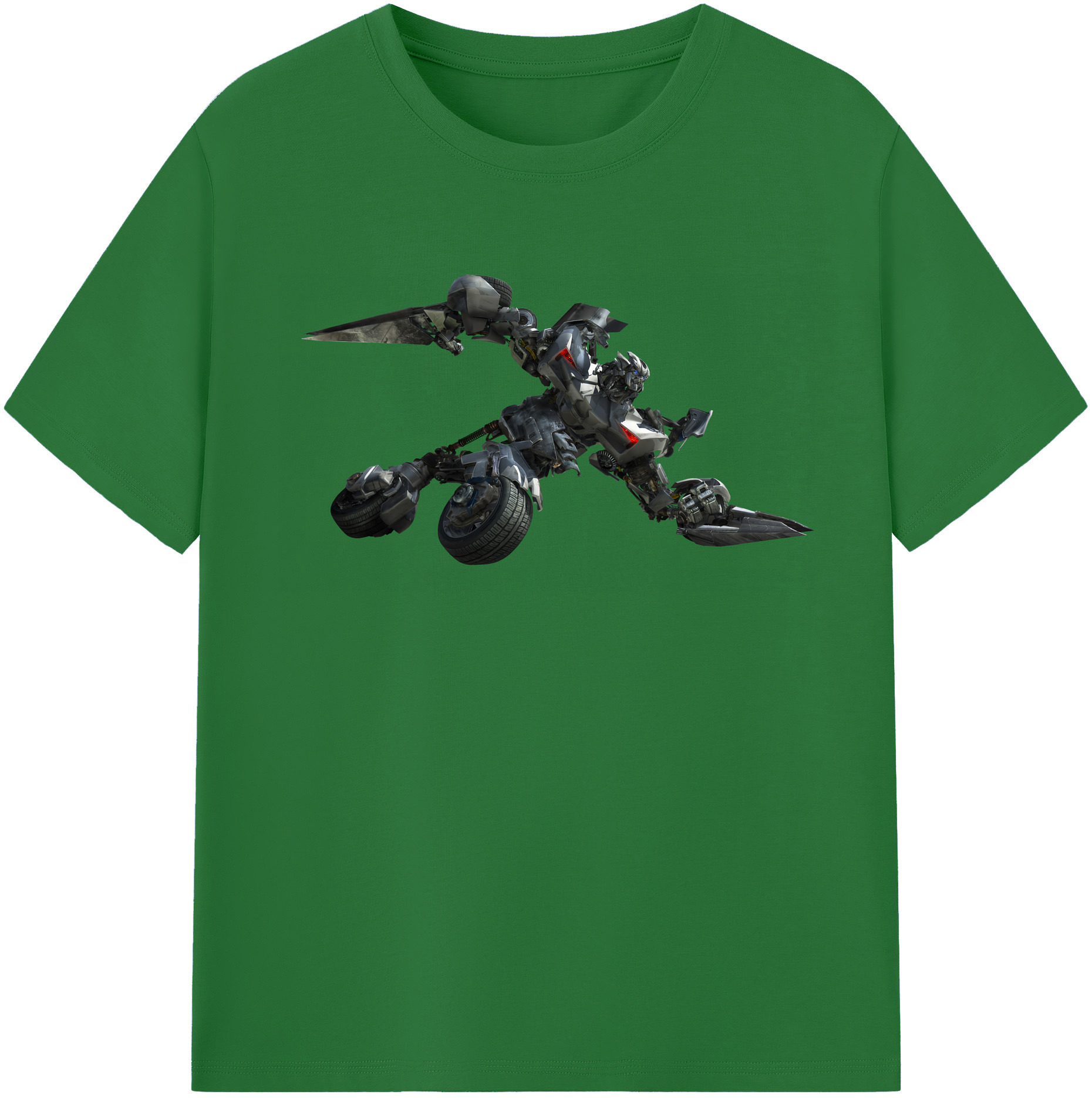 （画像用） Transformers トランスフォーマー 綿100％半袖Tシャツ（フロントプリント）