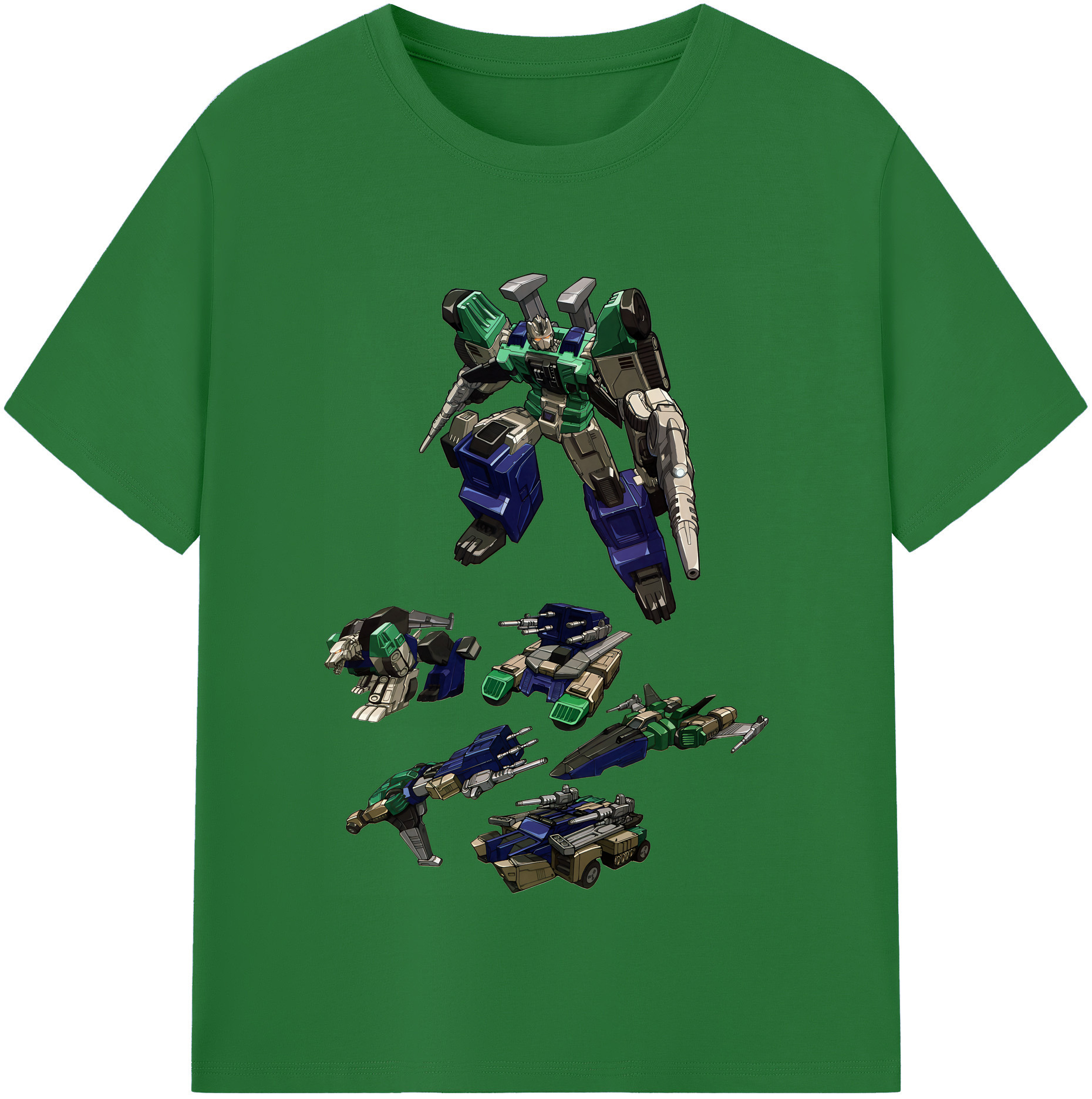 （画像用） Transformers トランスフォーマー 綿100％半袖Tシャツ（フロントプリント）