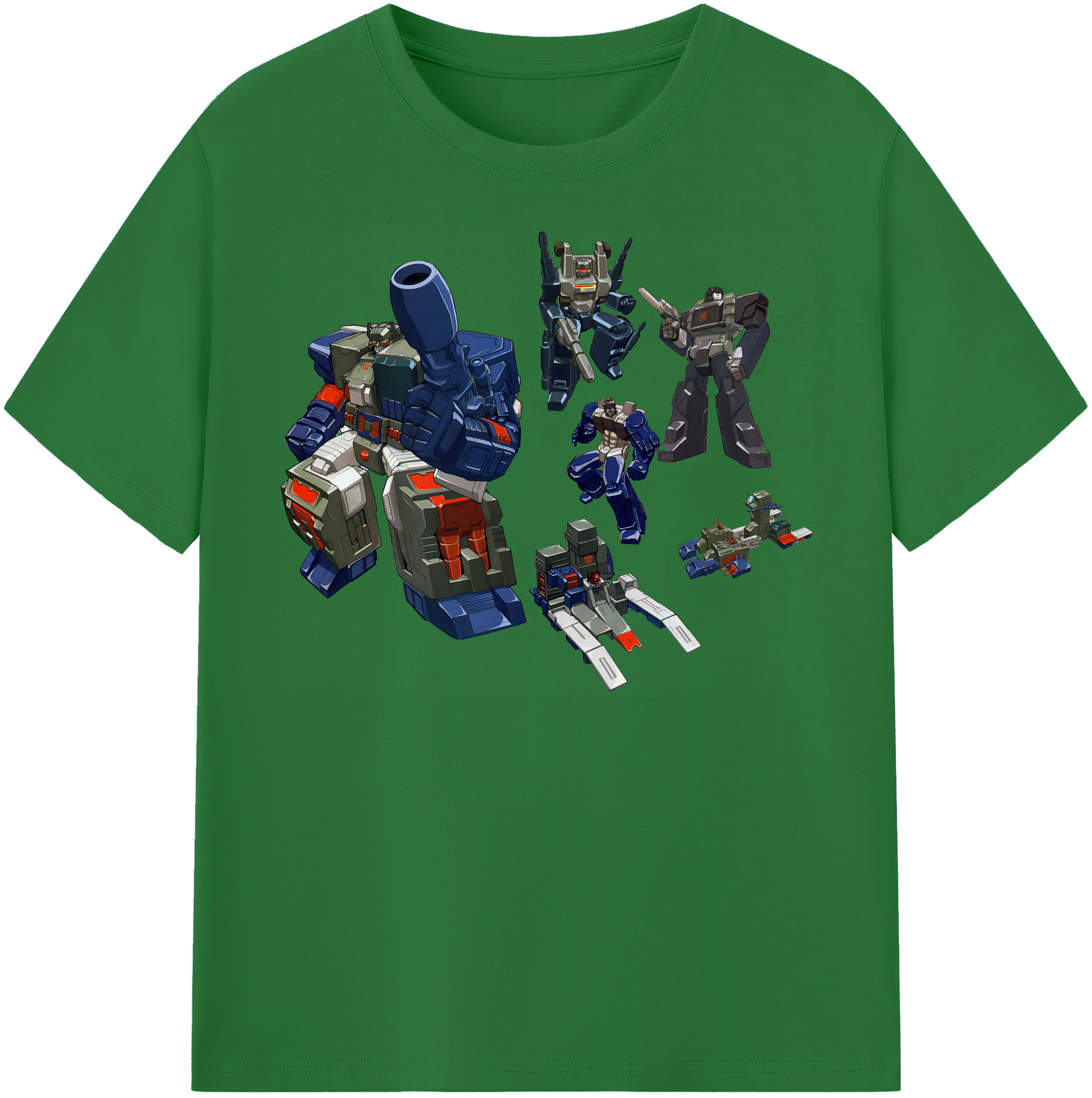 （画像用） Transformers トランスフォーマー 綿100％半袖Tシャツ（フロントプリント）