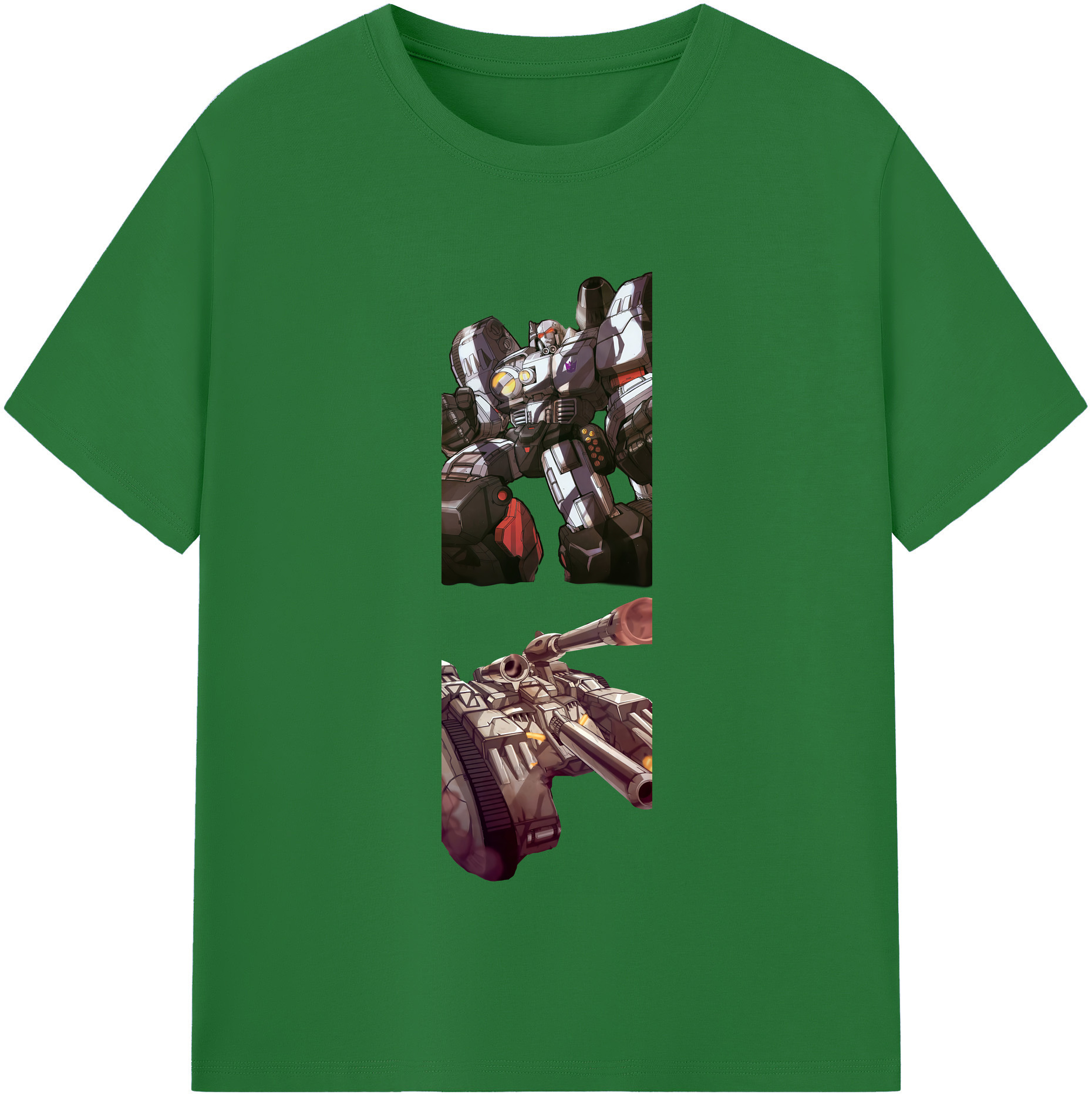 （画像用） Transformers トランスフォーマー 綿100％半袖Tシャツ（フロントプリント）