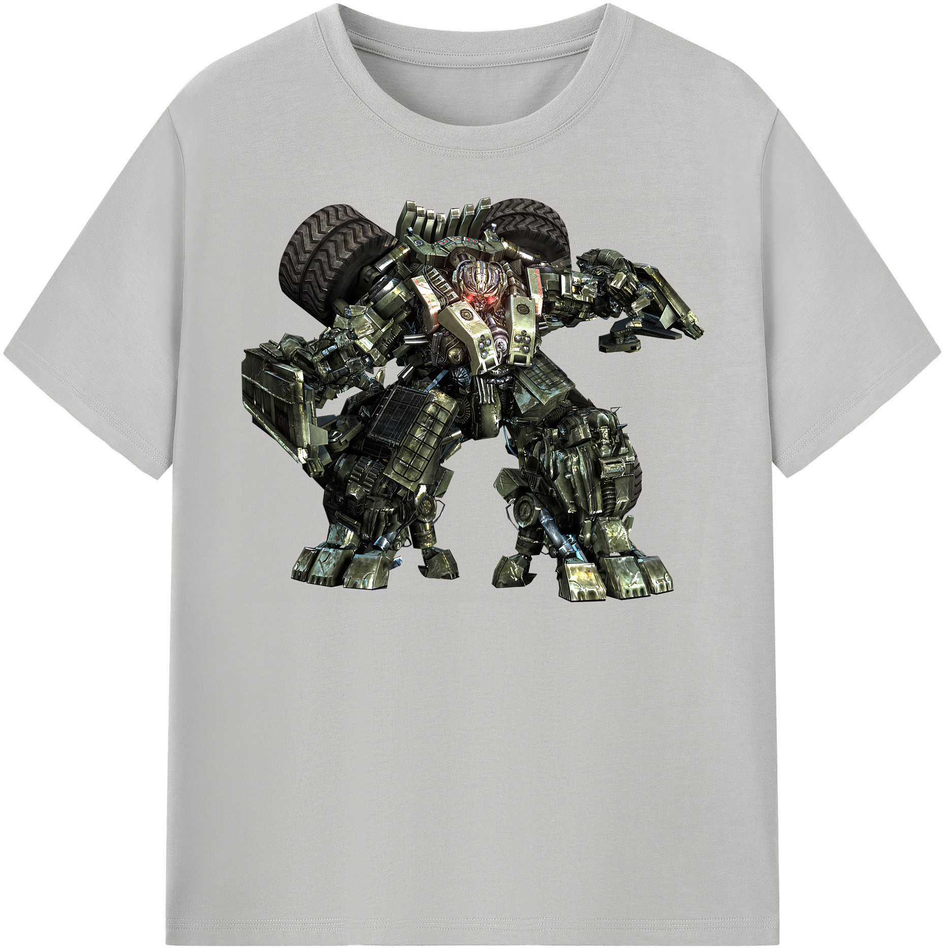 （画像用） Transformers トランスフォーマー 綿100％半袖Tシャツ（フロントプリント）