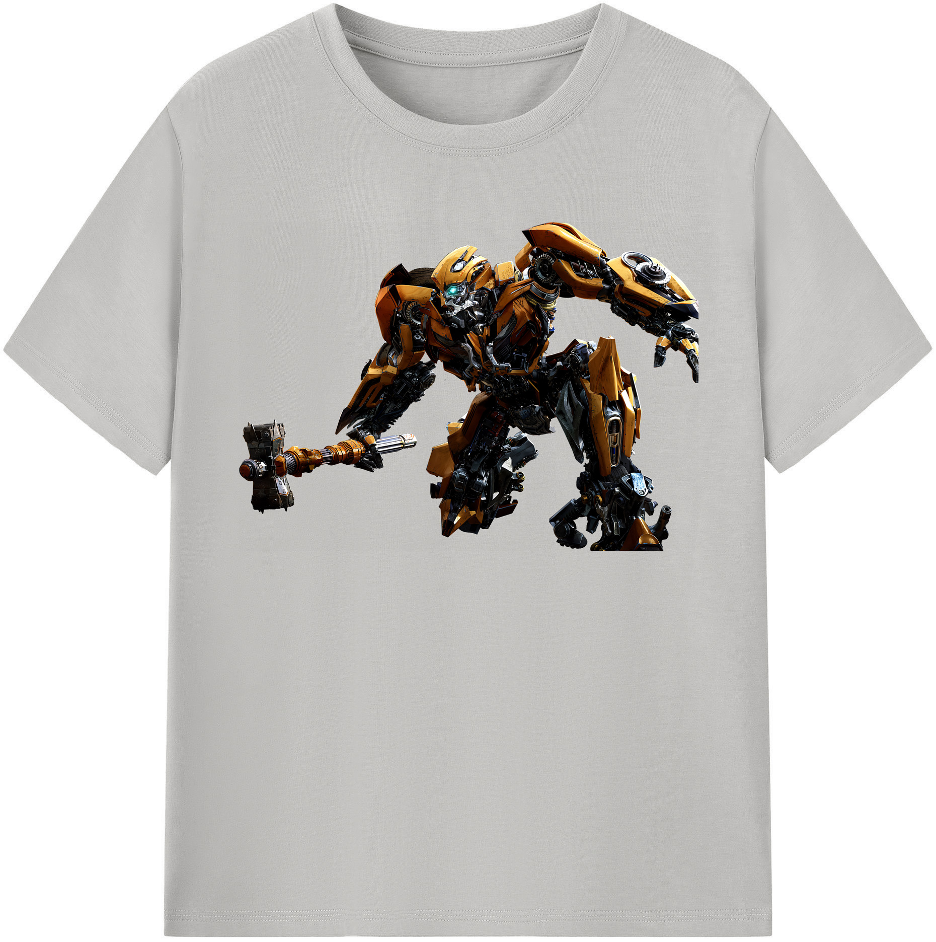 （画像用） Transformers トランスフォーマー 綿100％半袖Tシャツ（フロントプリント）