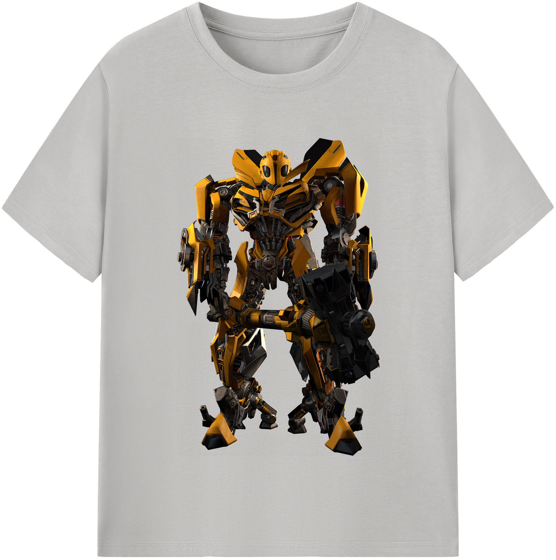 （画像用） Transformers トランスフォーマー 綿100％半袖Tシャツ（フロントプリント）