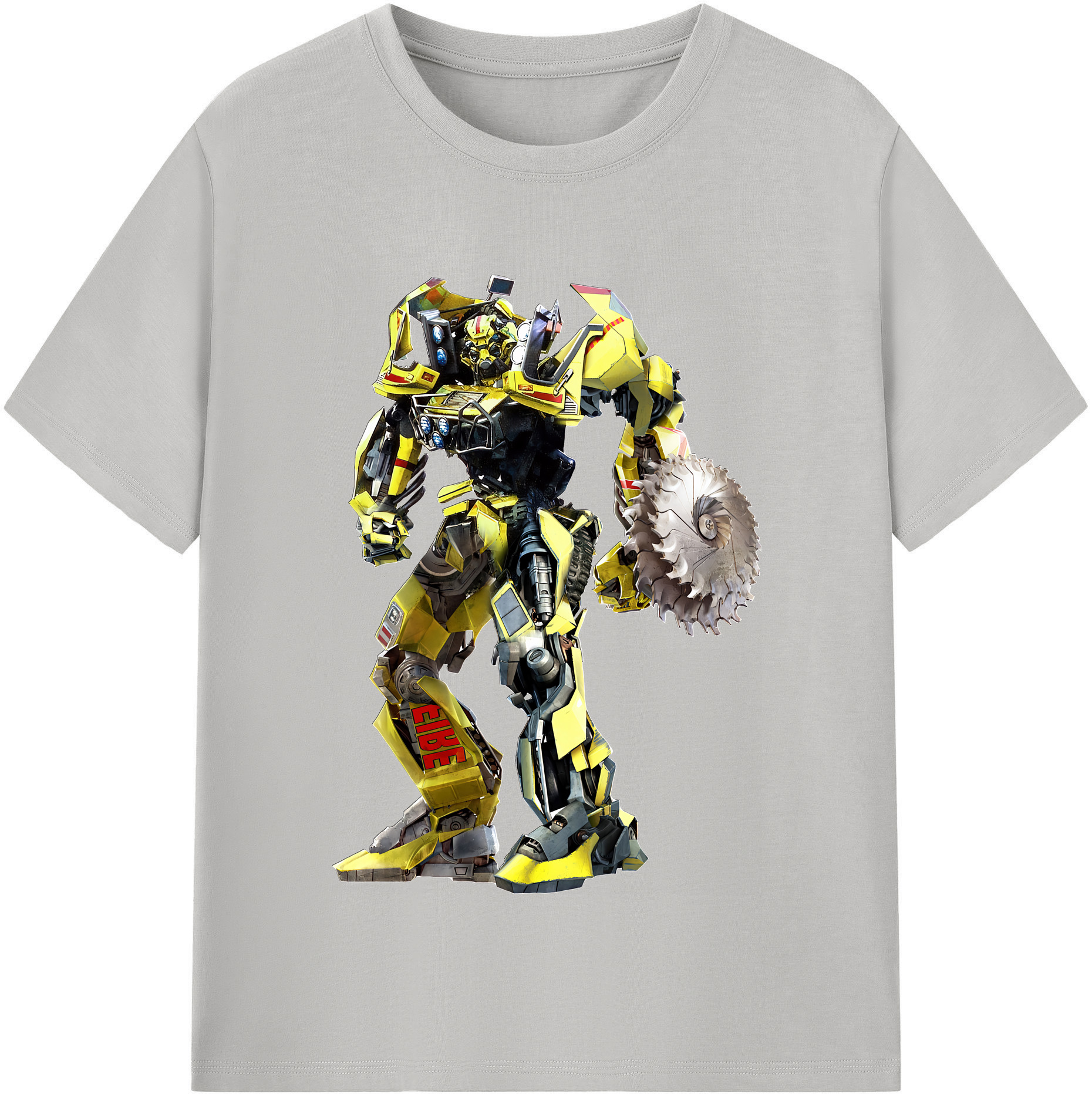 （画像用） Transformers トランスフォーマー 綿100％半袖Tシャツ（フロントプリント）