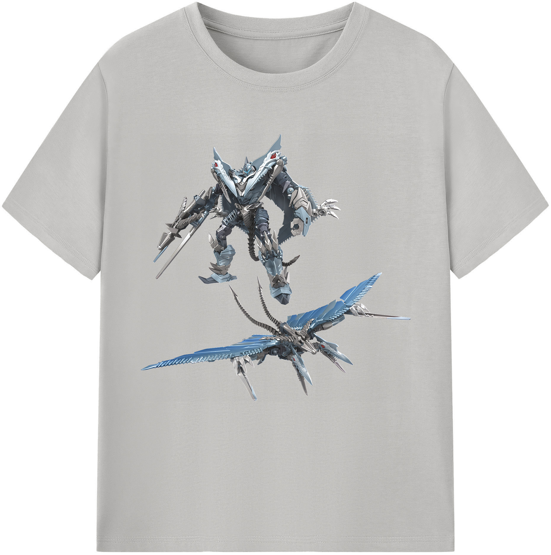 （画像用） Transformers トランスフォーマー 綿100％半袖Tシャツ（フロントプリント）