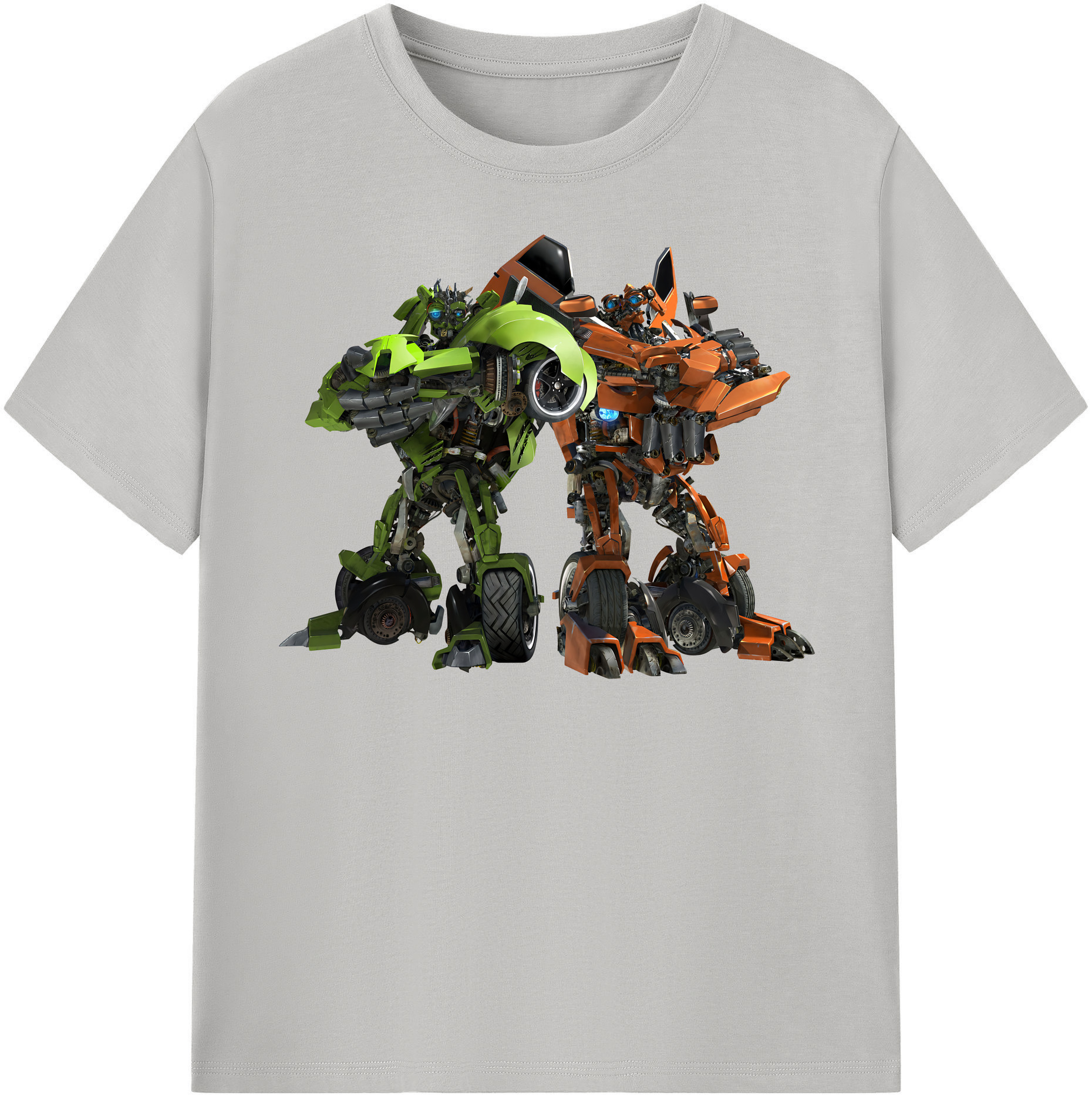 （画像用） Transformers トランスフォーマー 綿100％半袖Tシャツ（フロントプリント）
