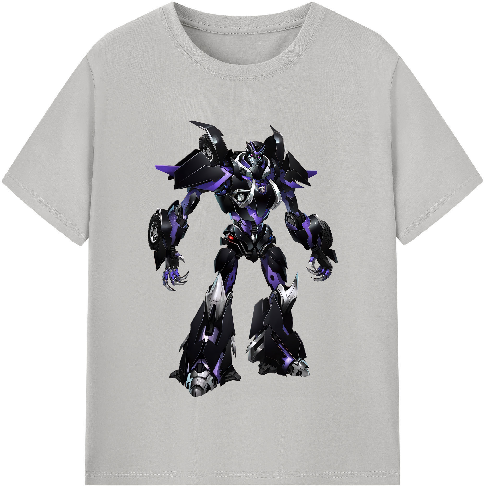 （画像用） Transformers トランスフォーマー 綿100％半袖Tシャツ（フロントプリント）