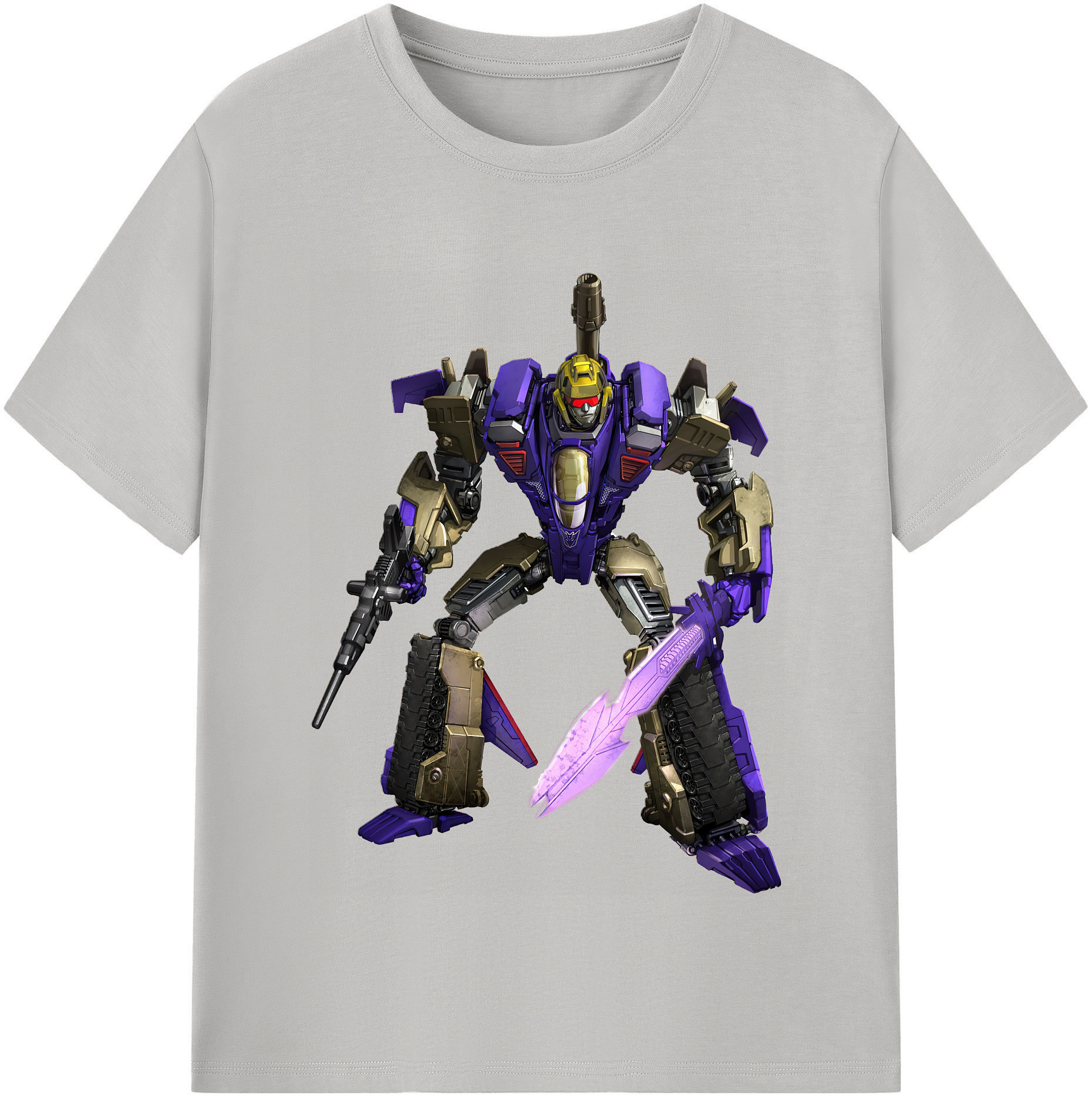 （画像用） Transformers トランスフォーマー 綿100％半袖Tシャツ（フロントプリント）