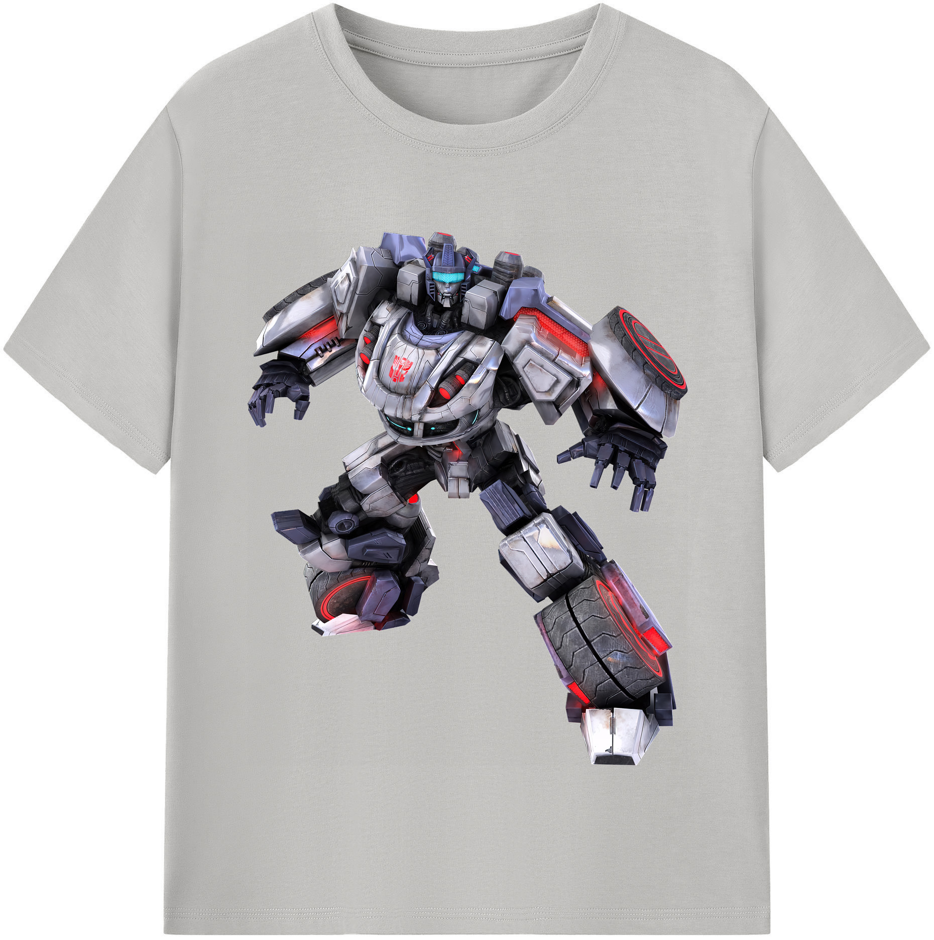 （画像用） Transformers トランスフォーマー 綿100％半袖Tシャツ（フロントプリント）