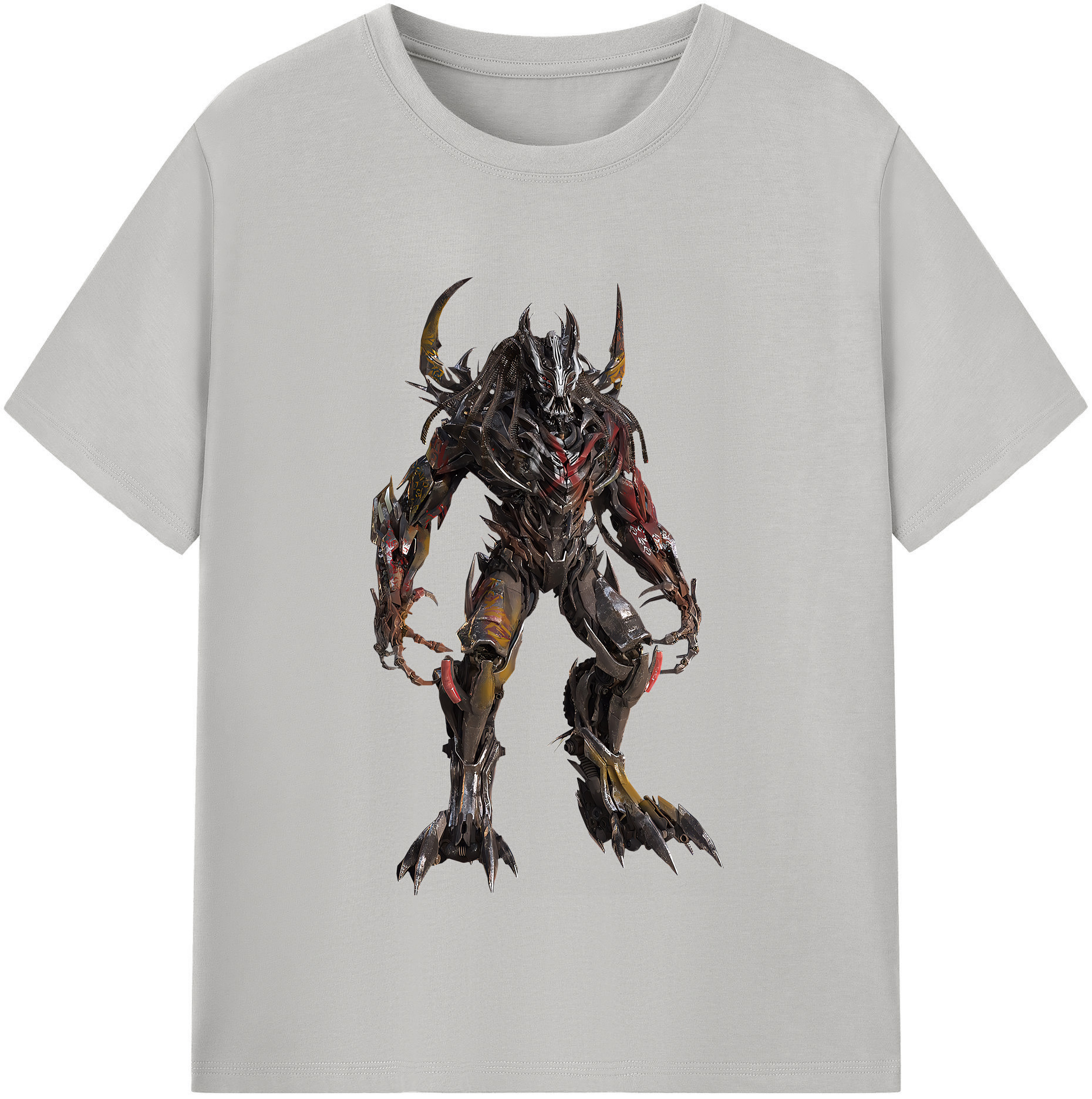 （画像用） Transformers トランスフォーマー 綿100％半袖Tシャツ（フロントプリント）