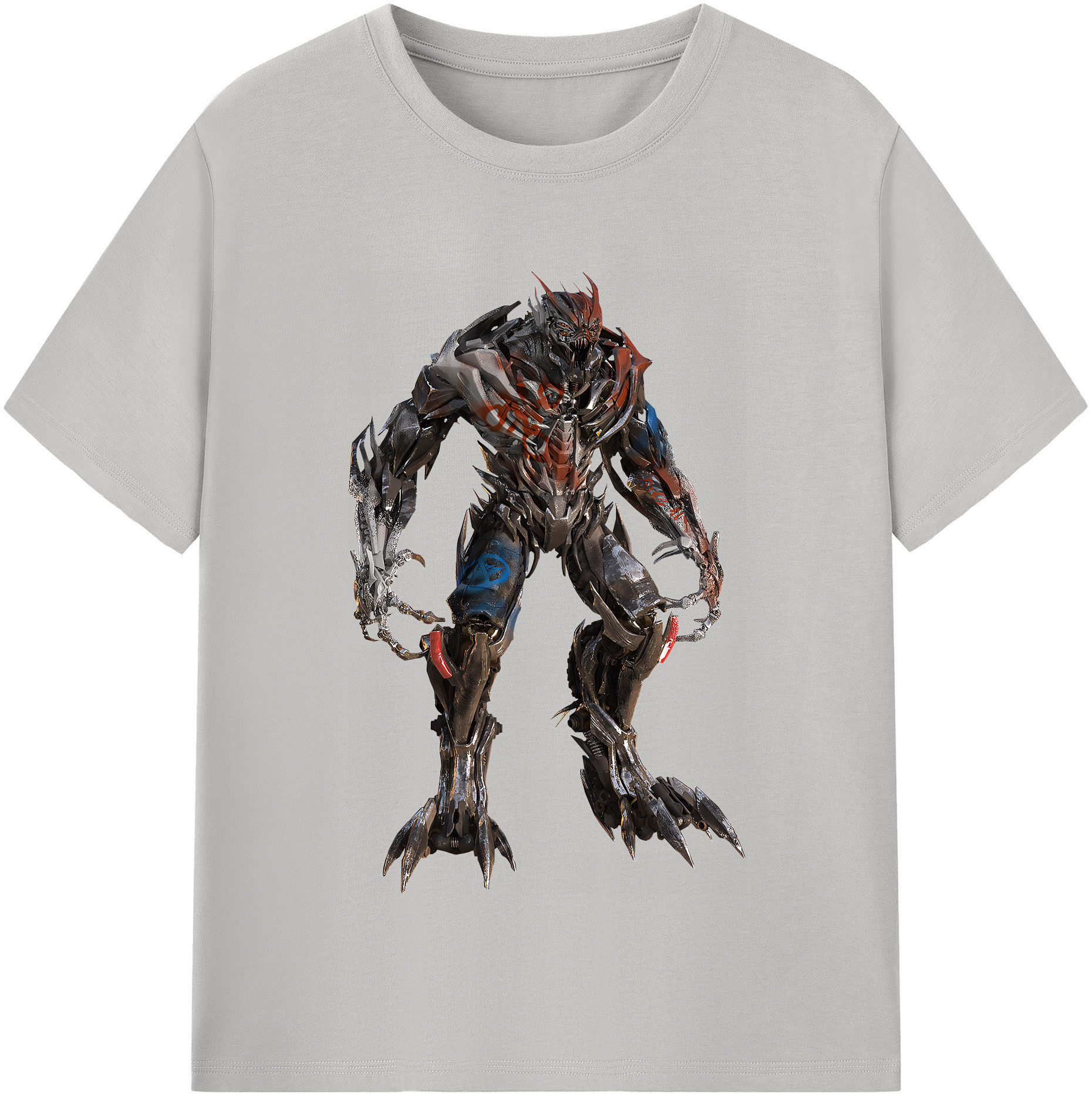 （画像用） Transformers トランスフォーマー 綿100％半袖Tシャツ（フロントプリント）