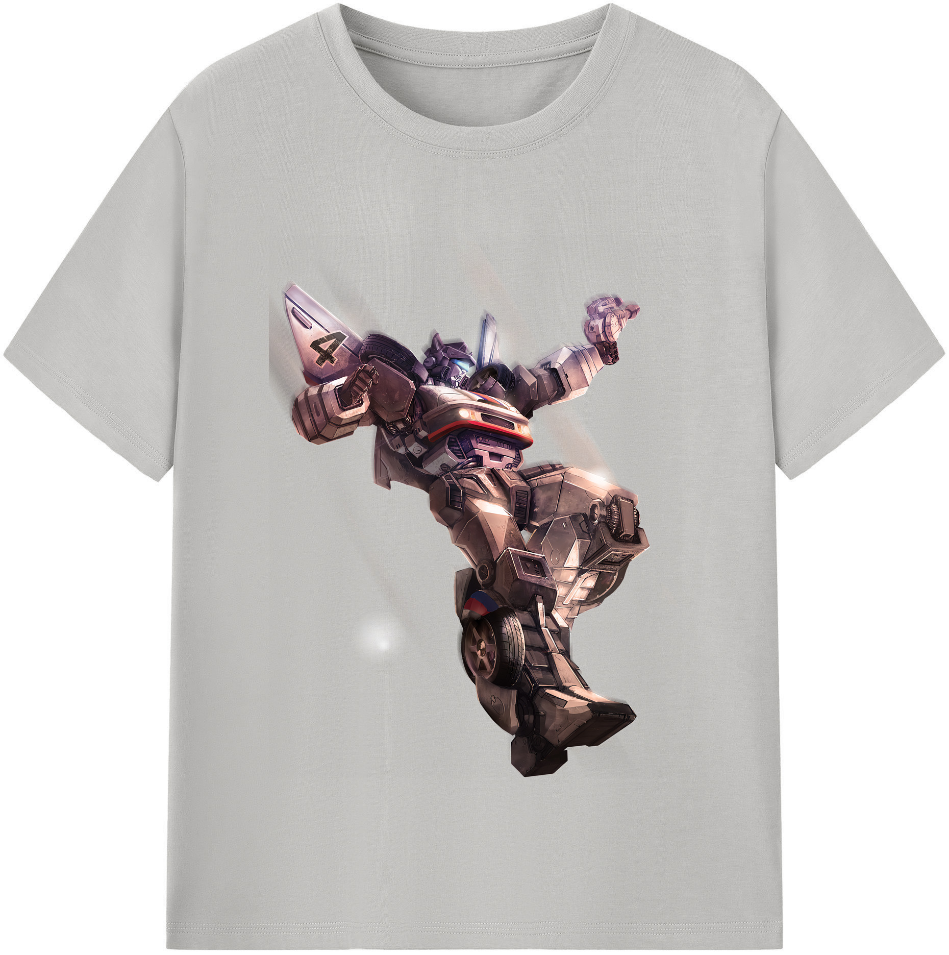（画像用） Transformers トランスフォーマー 綿100％半袖Tシャツ（フロントプリント）