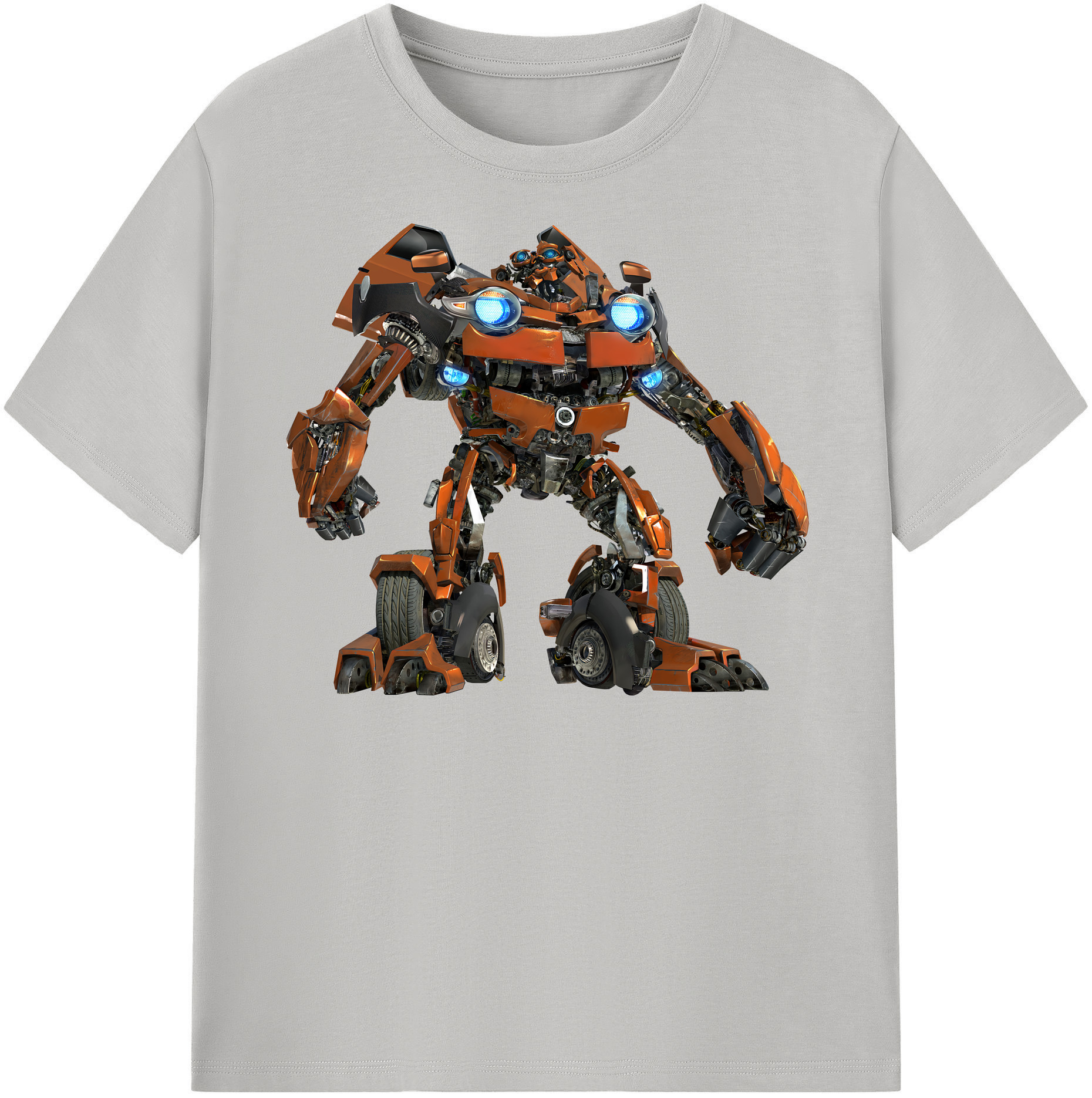 （画像用） Transformers トランスフォーマー 綿100％半袖Tシャツ（フロントプリント）