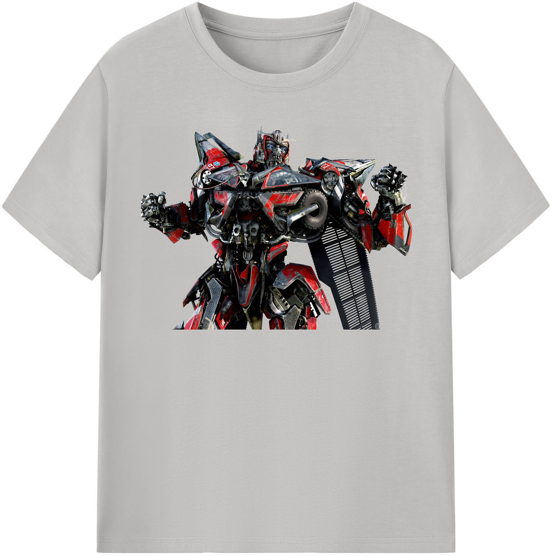 （画像用） Transformers トランスフォーマー 綿100％半袖Tシャツ（フロントプリント）
