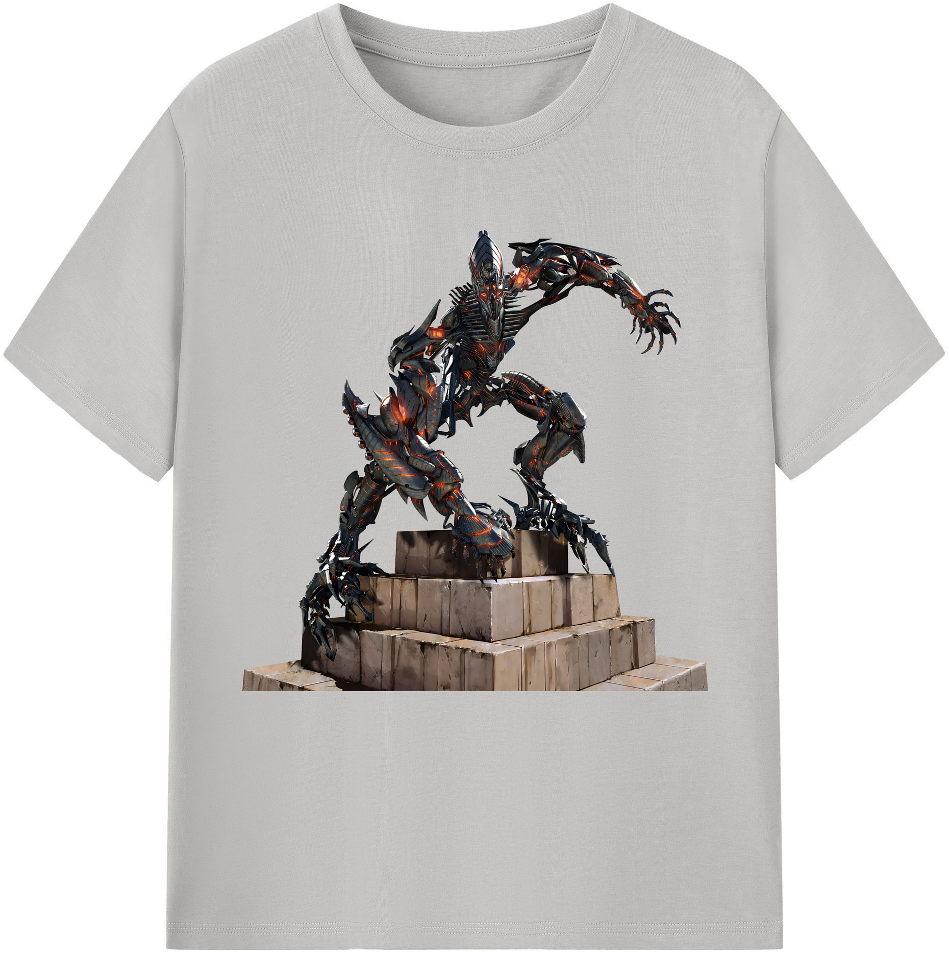 （画像用） Transformers トランスフォーマー 綿100％半袖Tシャツ（フロントプリント）