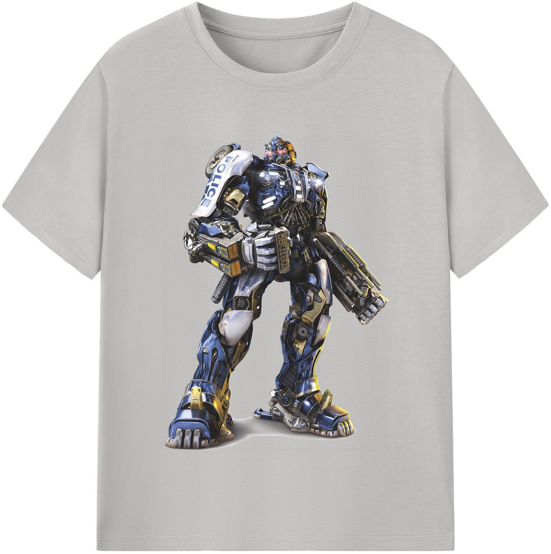 （画像用） Transformers トランスフォーマー 綿100％半袖Tシャツ（フロントプリント）