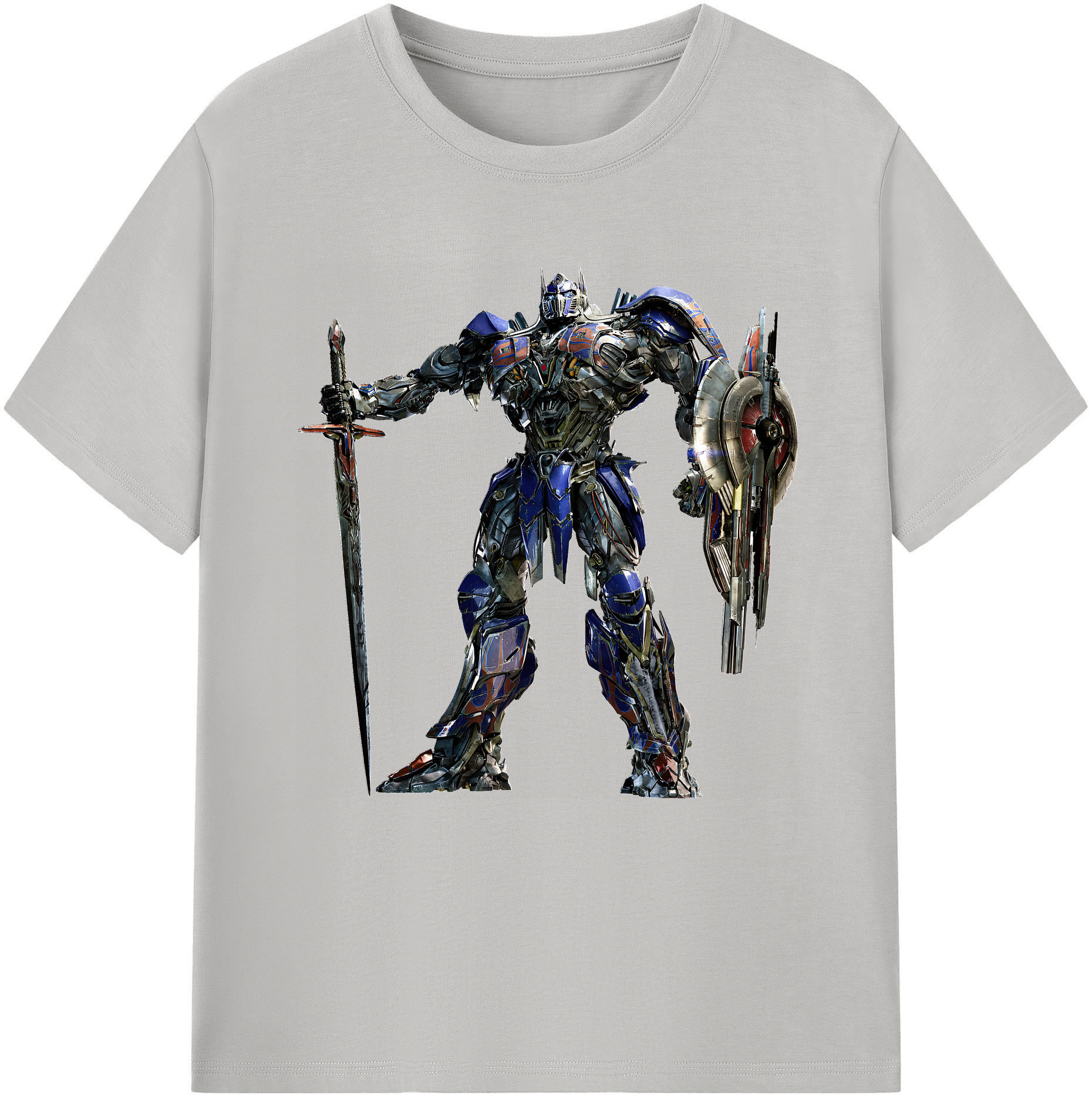 （画像用） Transformers トランスフォーマー 綿100％半袖Tシャツ（フロントプリント）