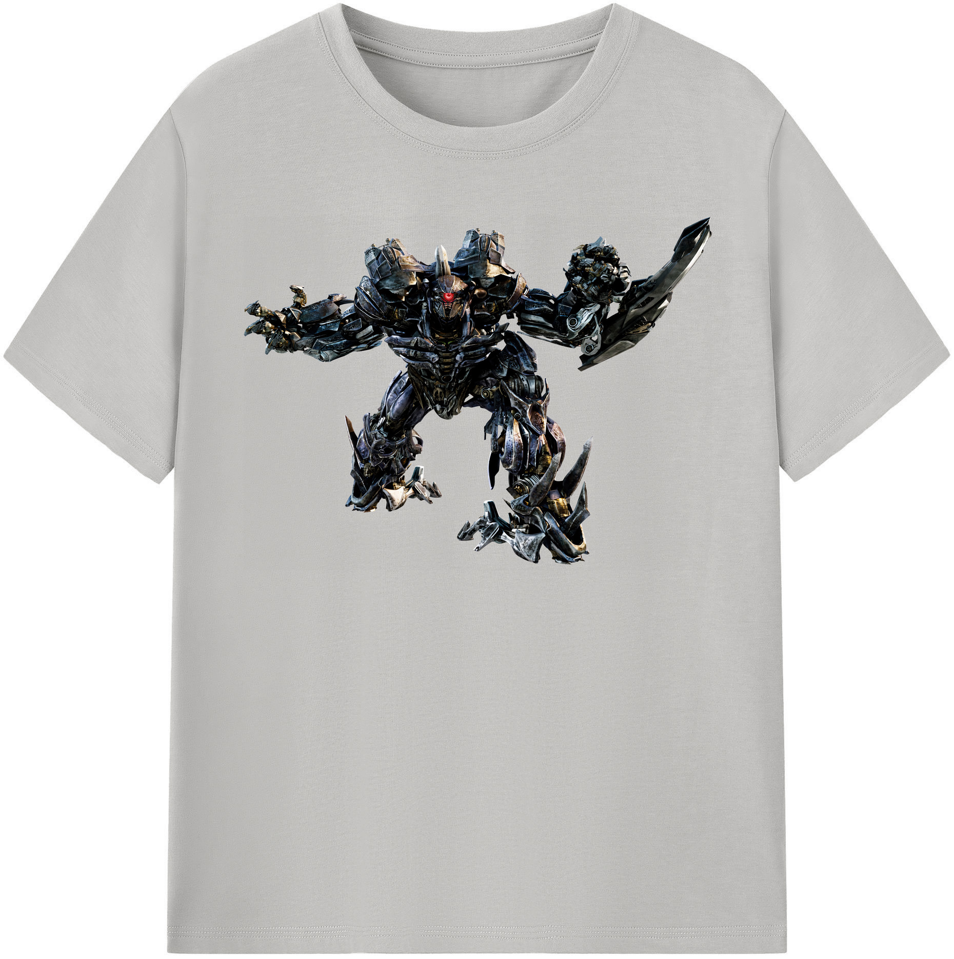 （画像用） Transformers トランスフォーマー 綿100％半袖Tシャツ（フロントプリント）