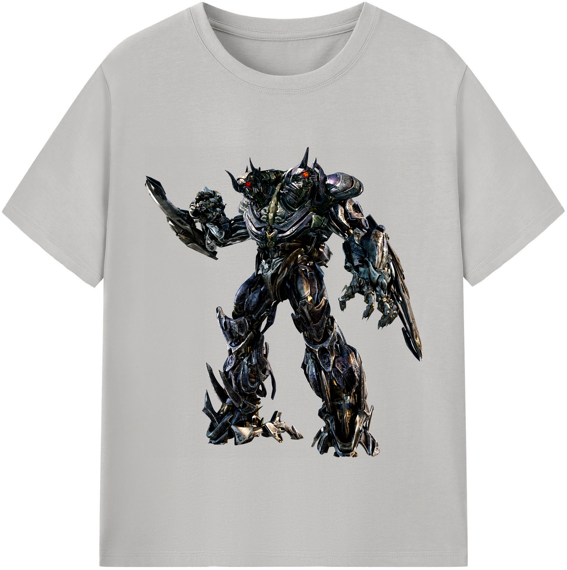 （画像用） Transformers トランスフォーマー 綿100％半袖Tシャツ（フロントプリント）