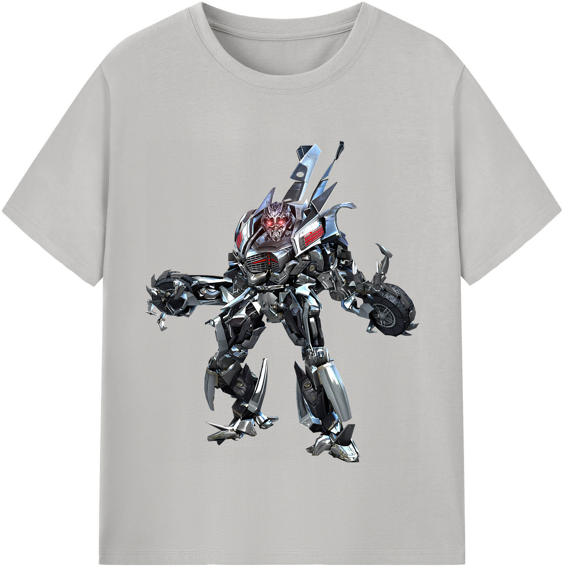 （画像用） Transformers トランスフォーマー 綿100％半袖Tシャツ（フロントプリント）