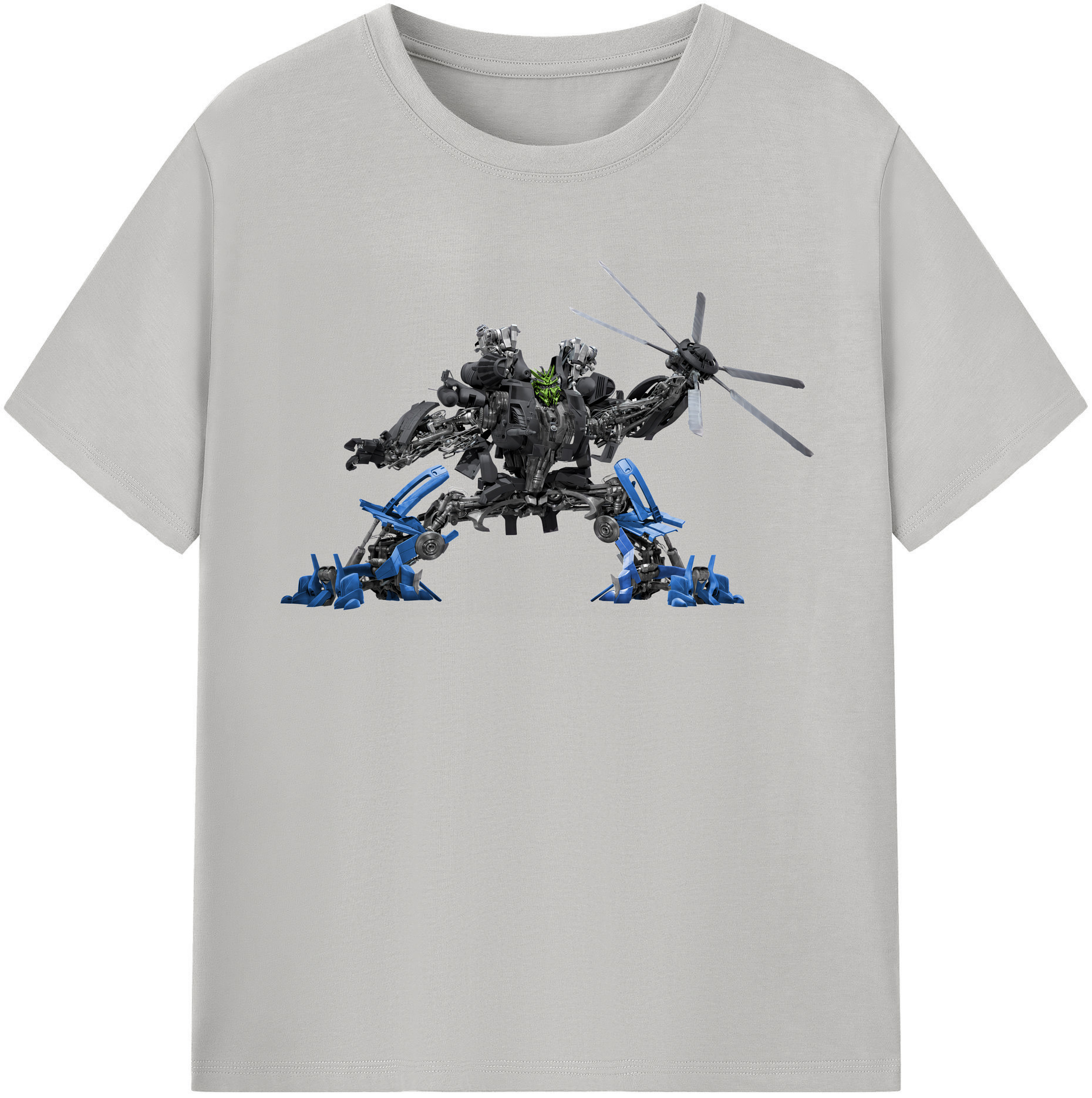 （画像用） Transformers トランスフォーマー 綿100％半袖Tシャツ（フロントプリント）