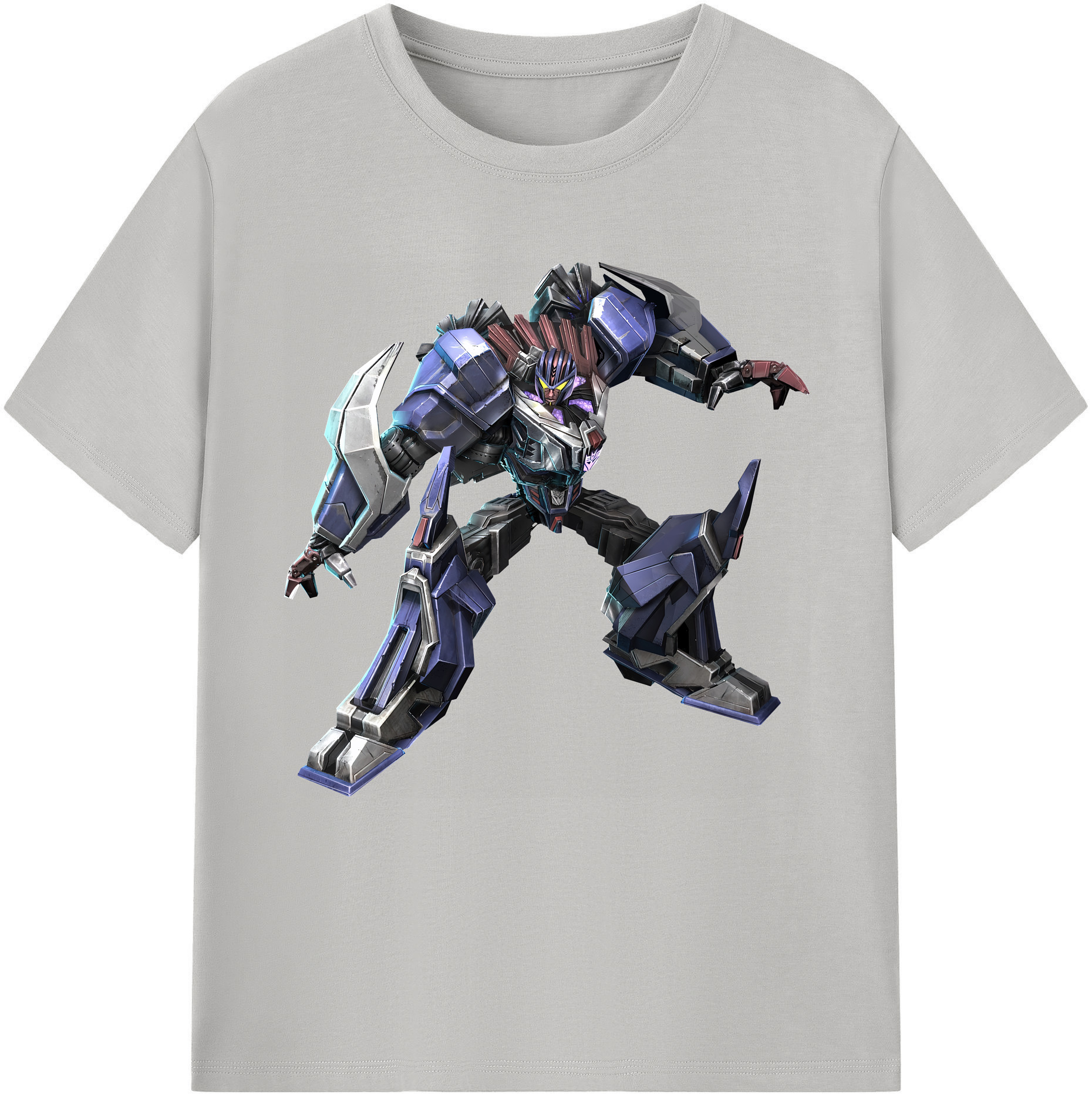 （画像用） Transformers トランスフォーマー 綿100％半袖Tシャツ（フロントプリント）