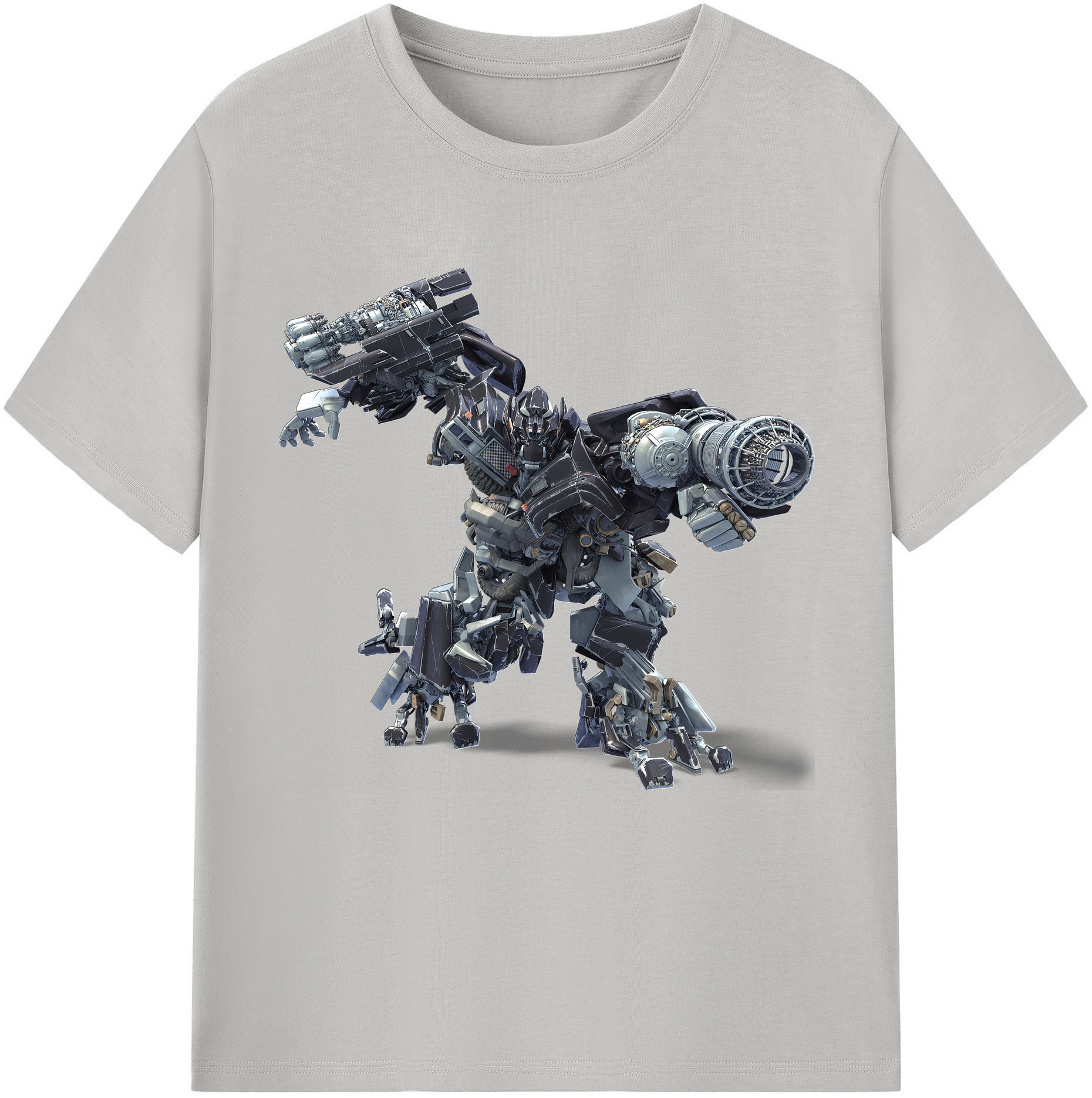 （画像用） Transformers トランスフォーマー 綿100％半袖Tシャツ（フロントプリント）