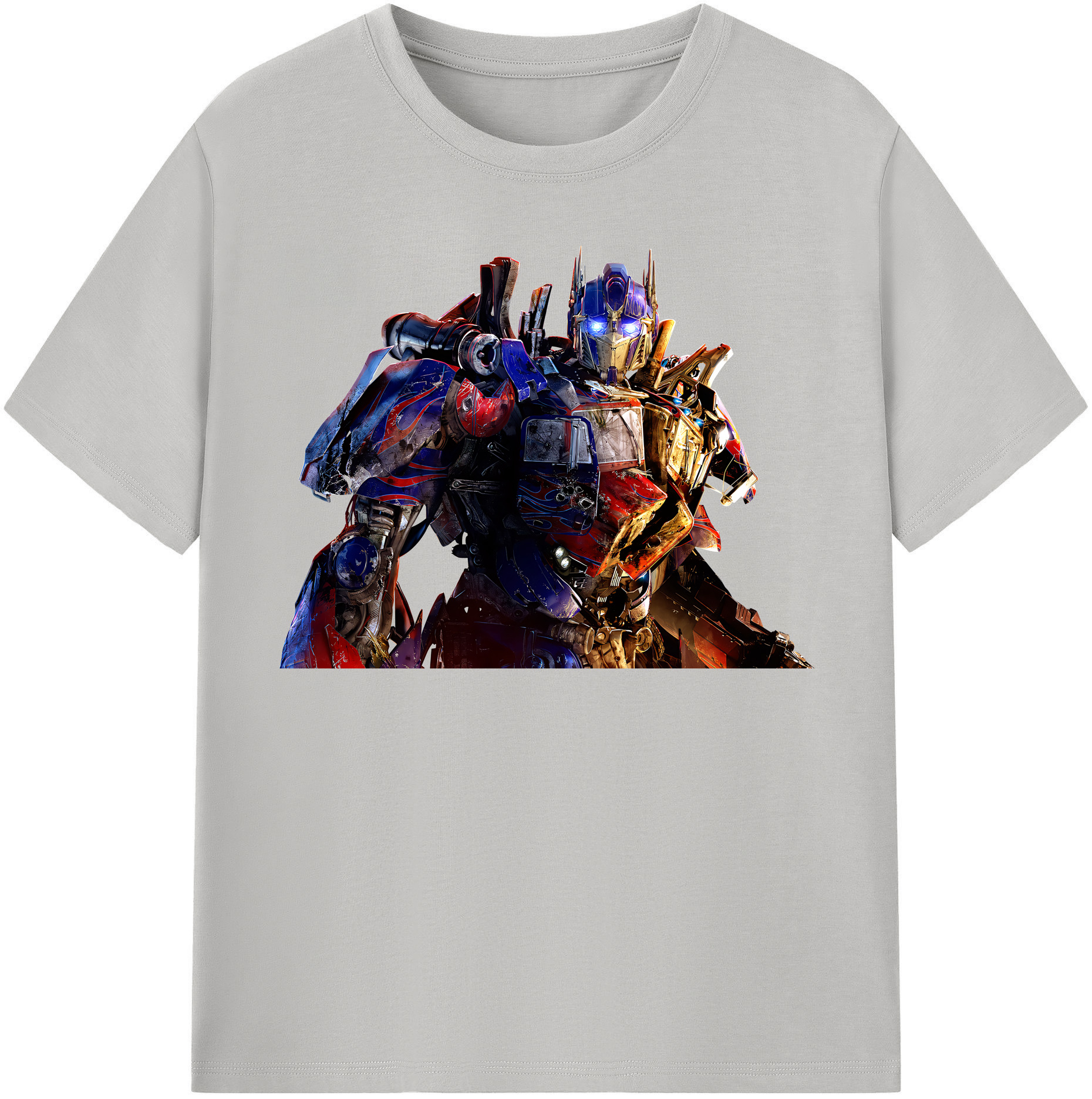 （画像用） Transformers トランスフォーマー 綿100％半袖Tシャツ（フロントプリント）