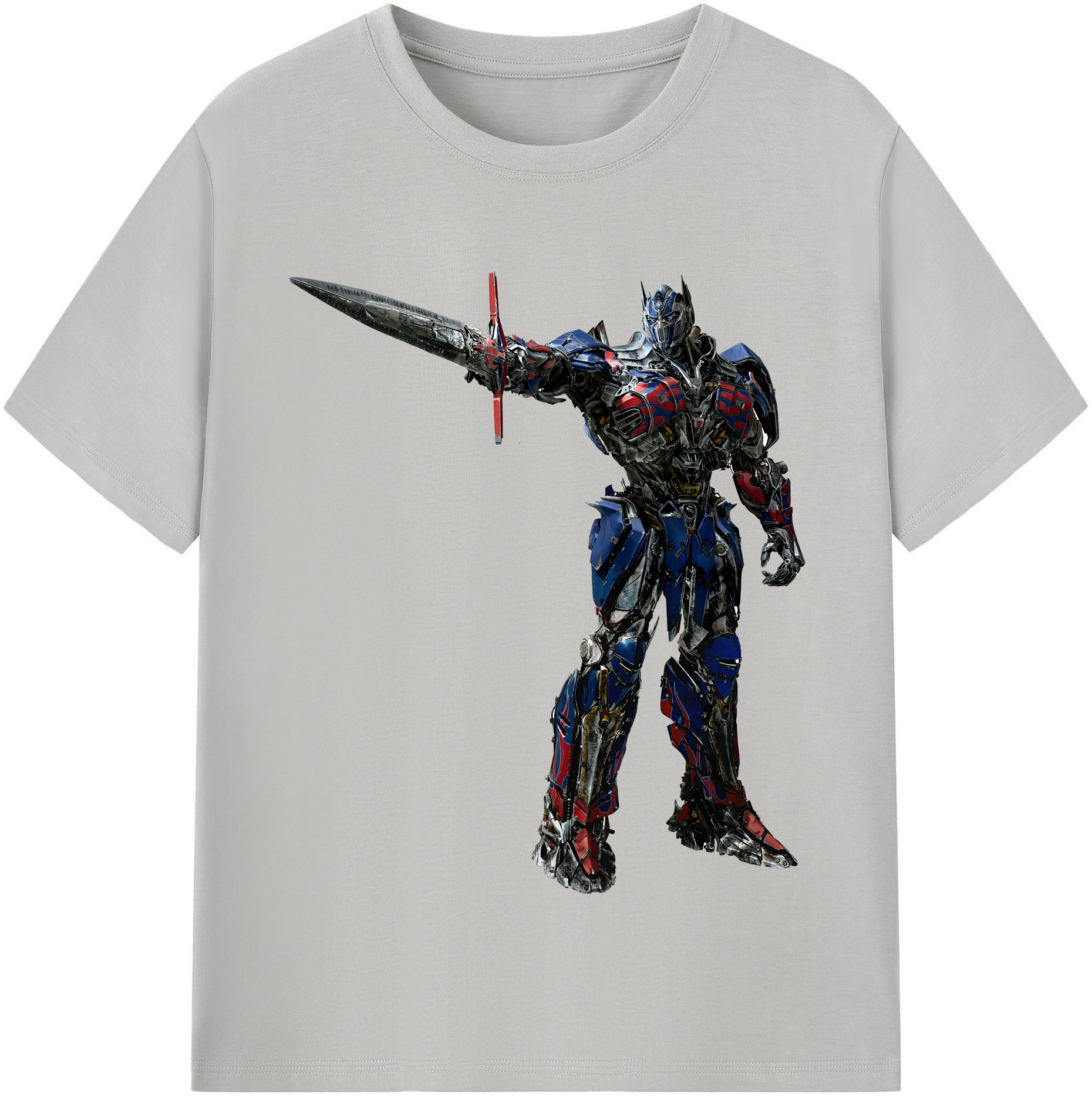 （画像用） Transformers トランスフォーマー 綿100％半袖Tシャツ（フロントプリント）