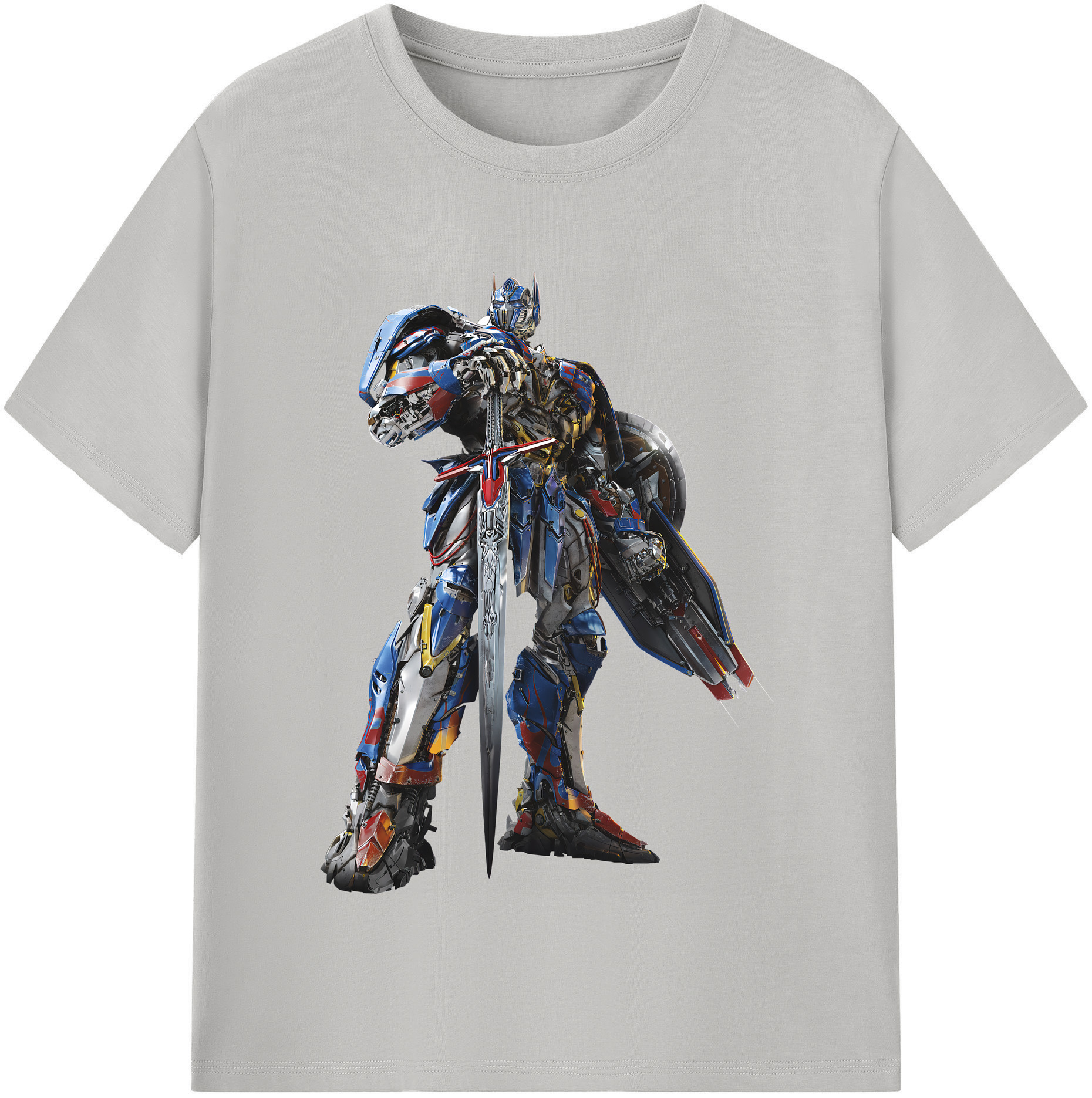 （画像用） Transformers トランスフォーマー 綿100％半袖Tシャツ（フロントプリント）