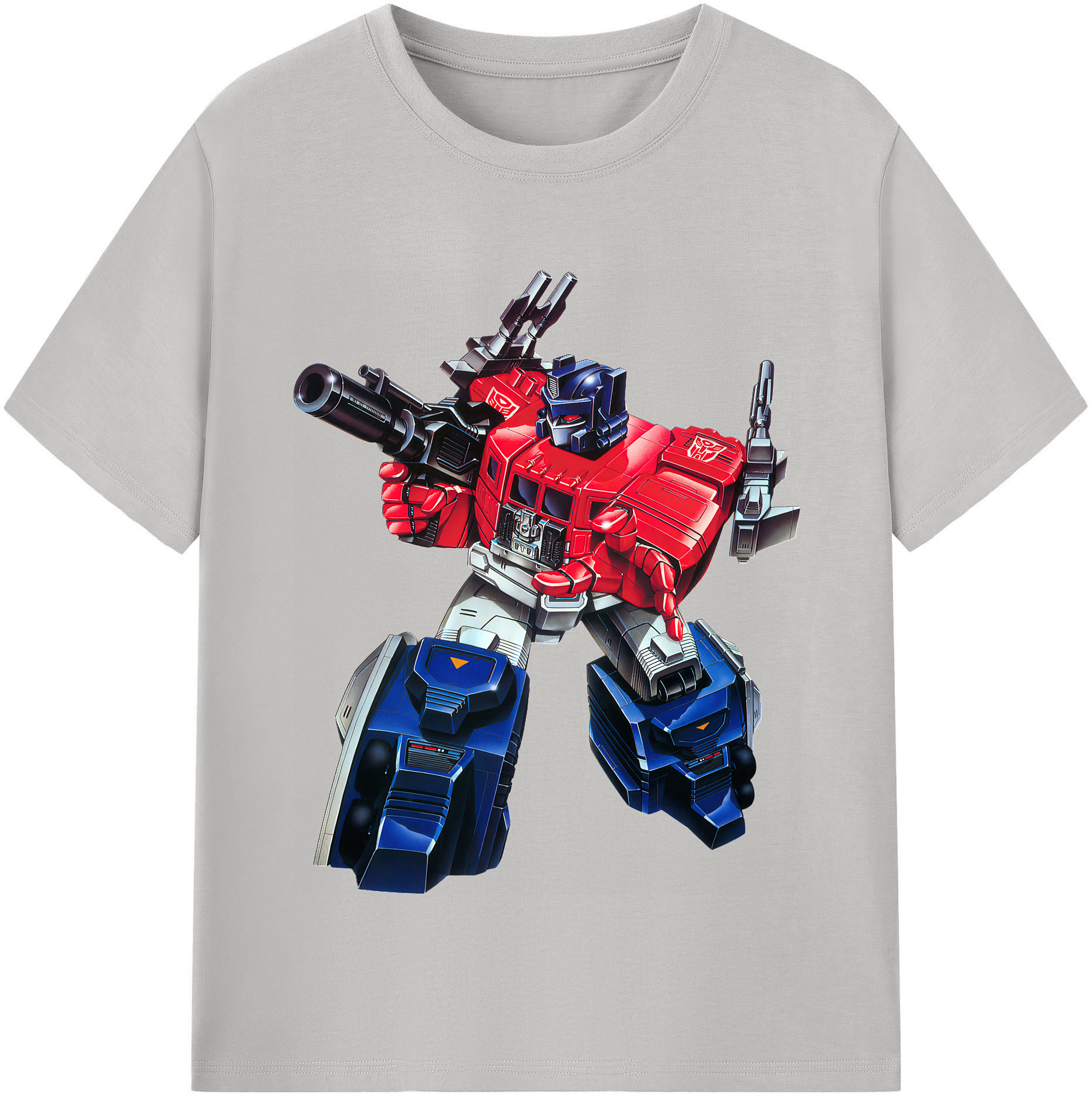 （画像用） Transformers トランスフォーマー 綿100％半袖Tシャツ（フロントプリント）