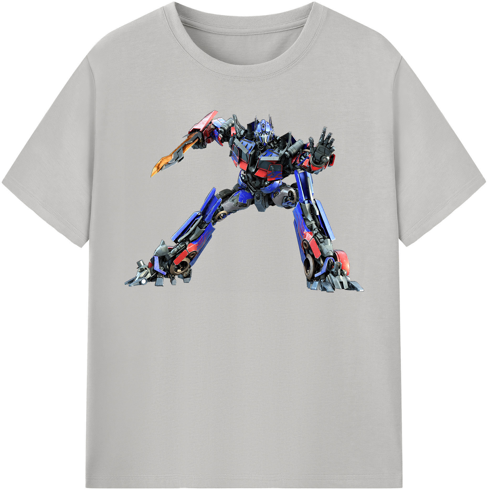 （画像用） Transformers トランスフォーマー 綿100％半袖Tシャツ（フロントプリント）