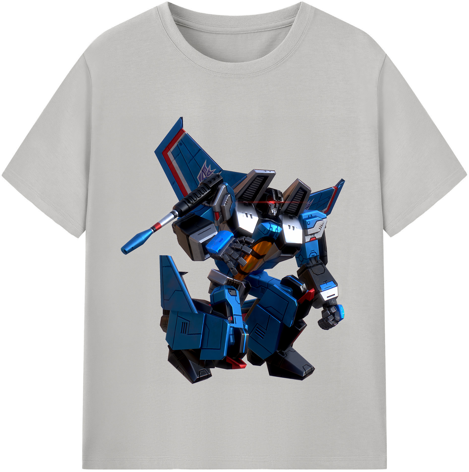 （画像用） Transformers トランスフォーマー 綿100％半袖Tシャツ（フロントプリント）