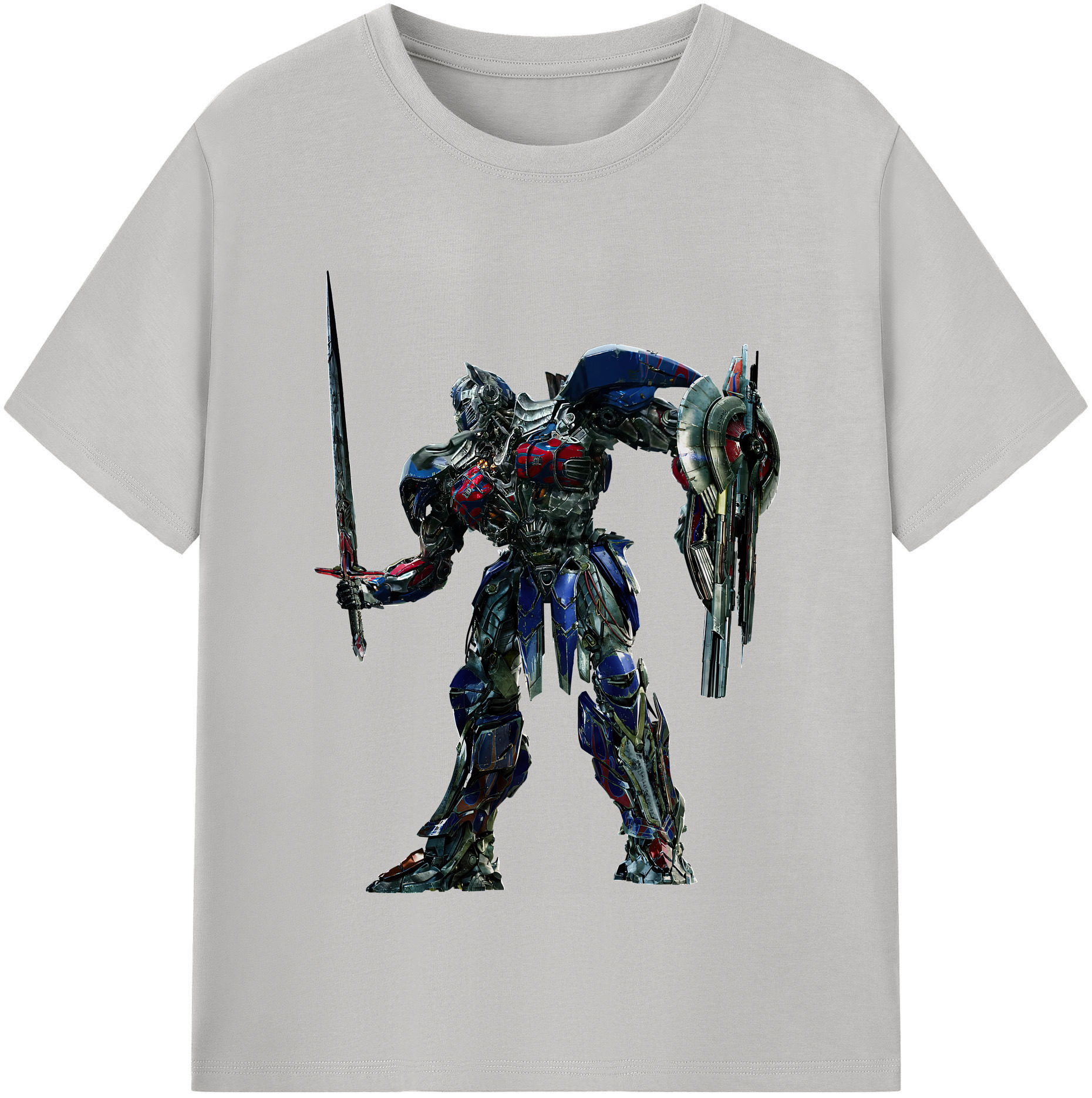 （画像用） Transformers トランスフォーマー 綿100％半袖Tシャツ（フロントプリント）