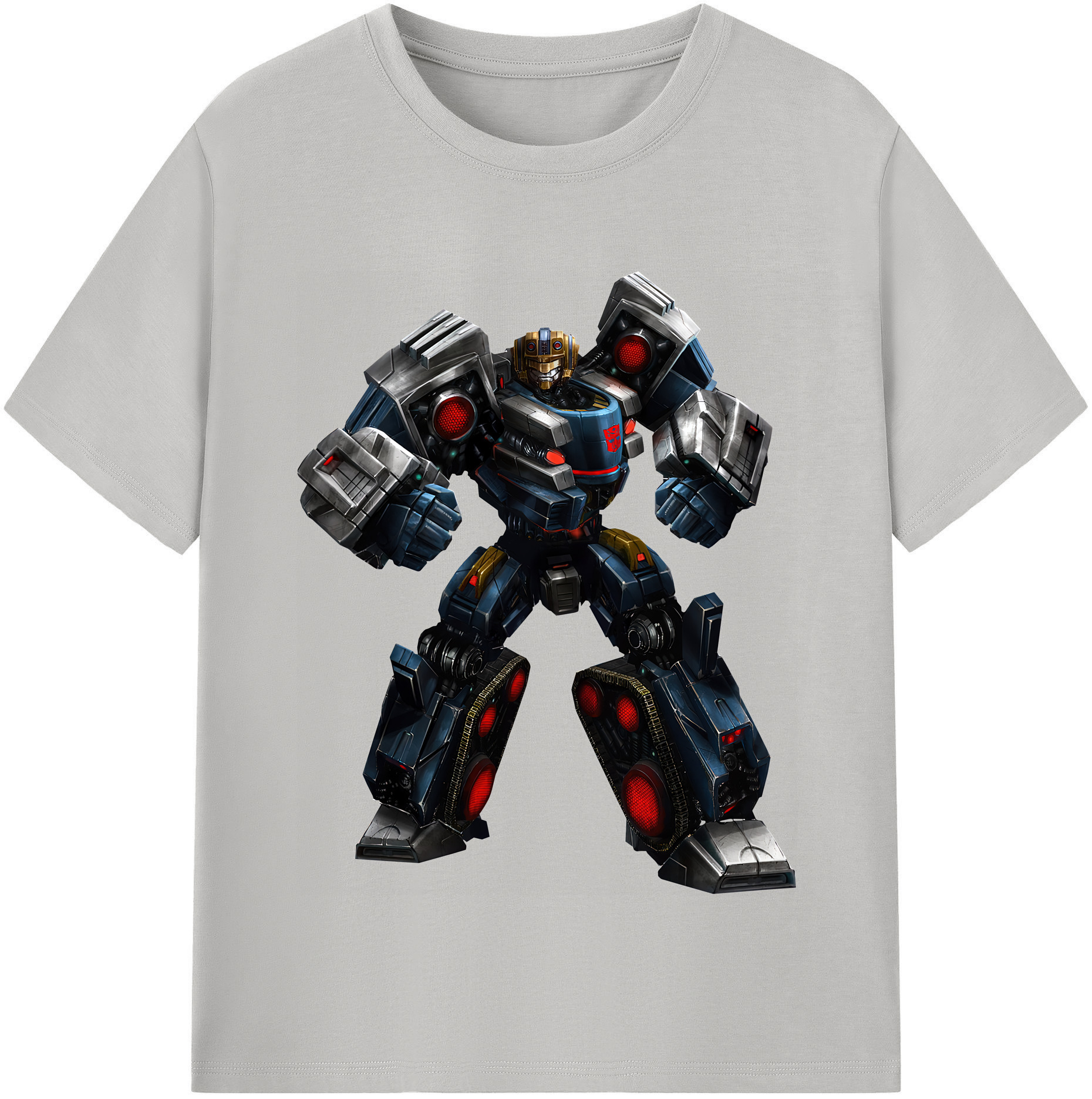 （画像用） Transformers トランスフォーマー 綿100％半袖Tシャツ（フロントプリント）
