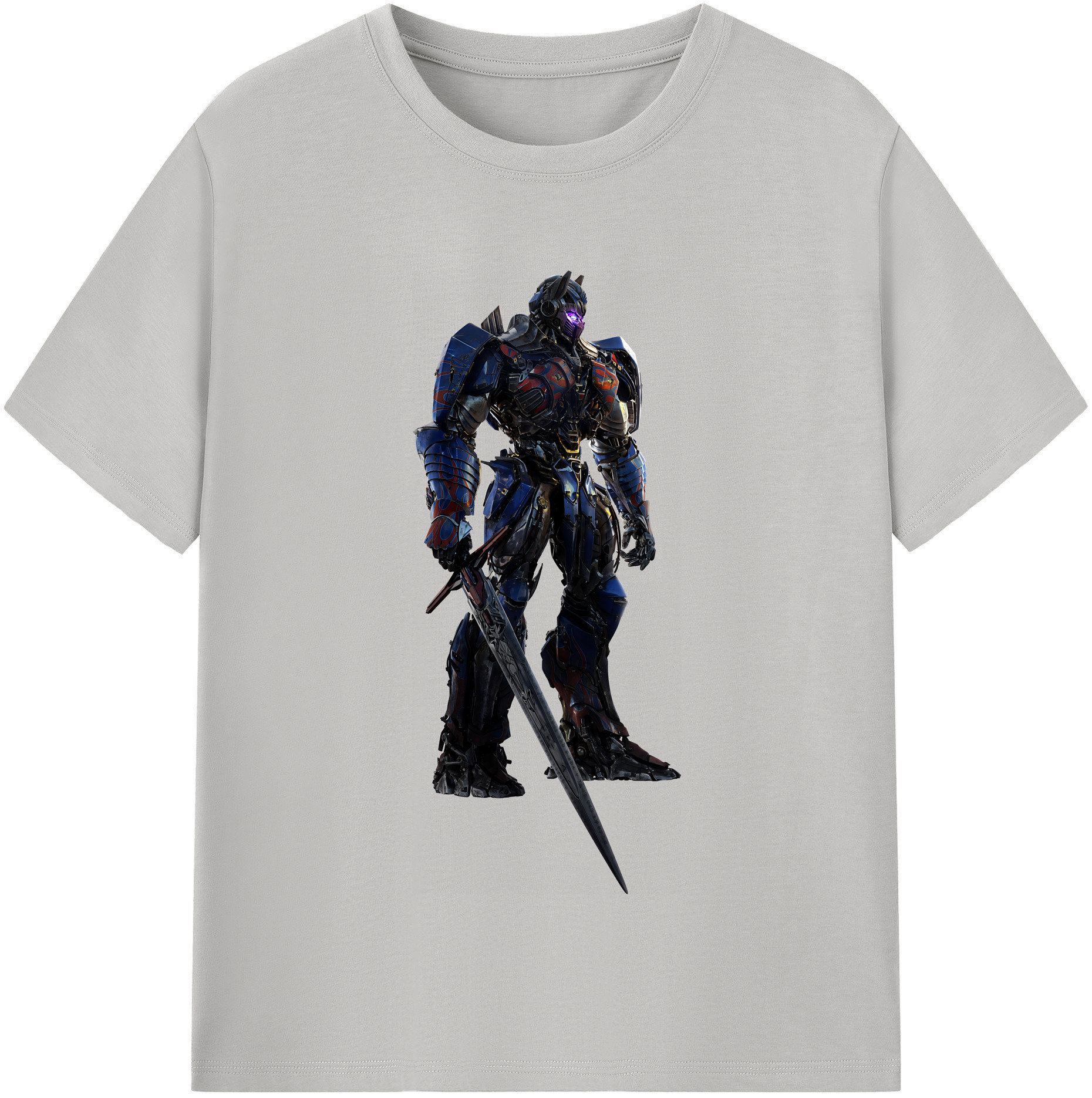 （画像用） Transformers トランスフォーマー 綿100％半袖Tシャツ（フロントプリント）