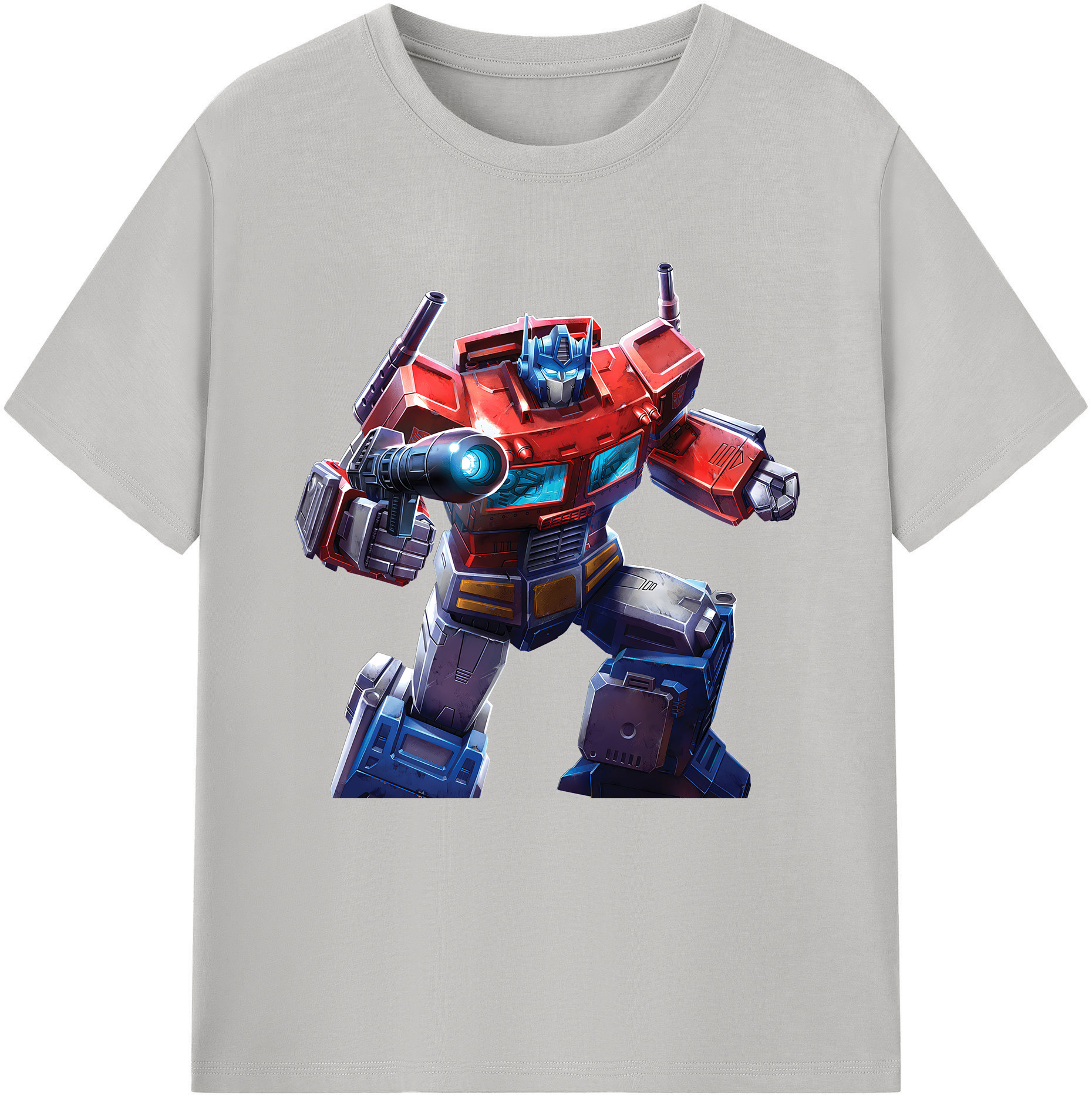（画像用） Transformers トランスフォーマー 綿100％半袖Tシャツ（フロントプリント）