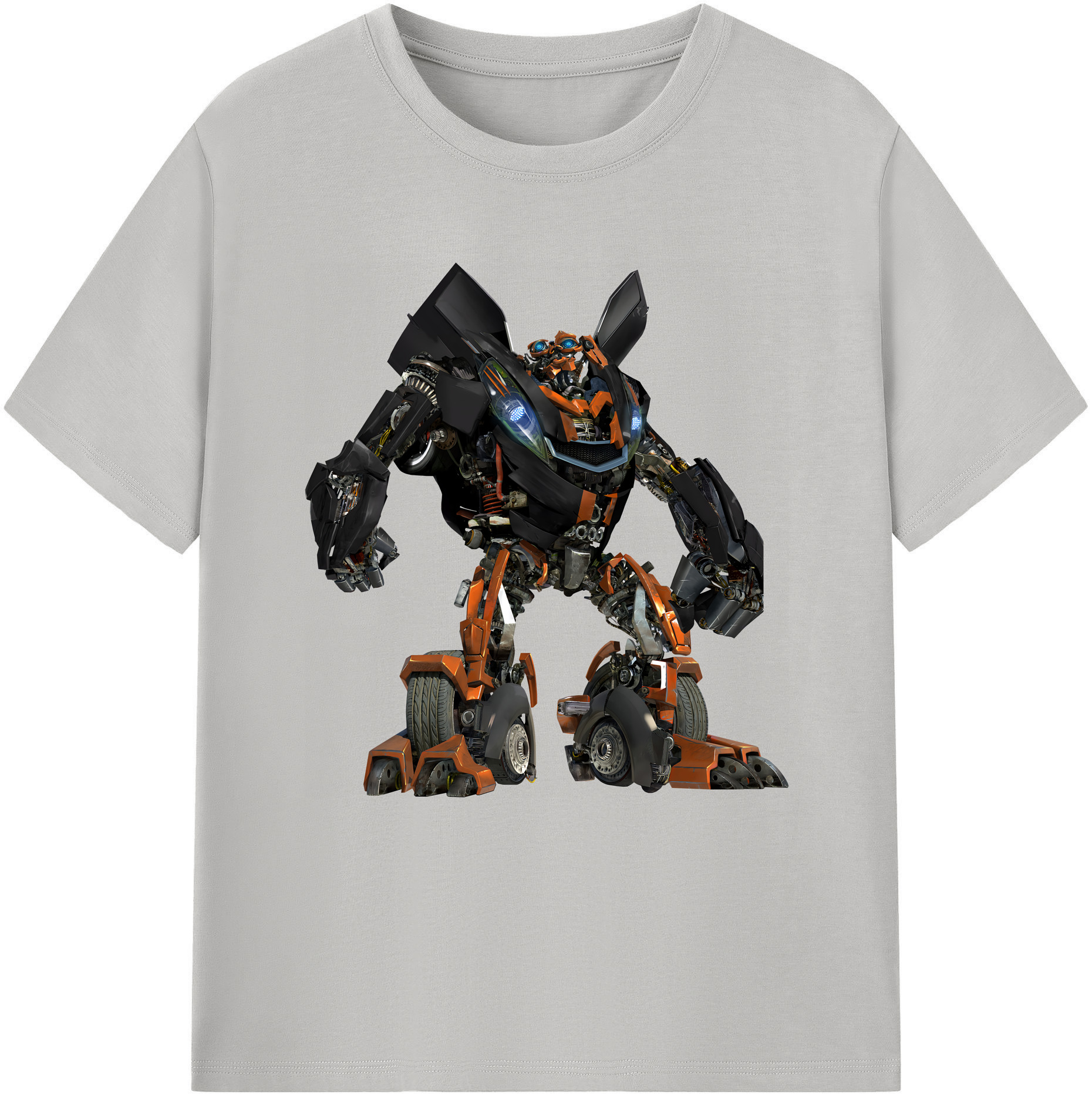 （画像用） Transformers トランスフォーマー 綿100％半袖Tシャツ（フロントプリント）