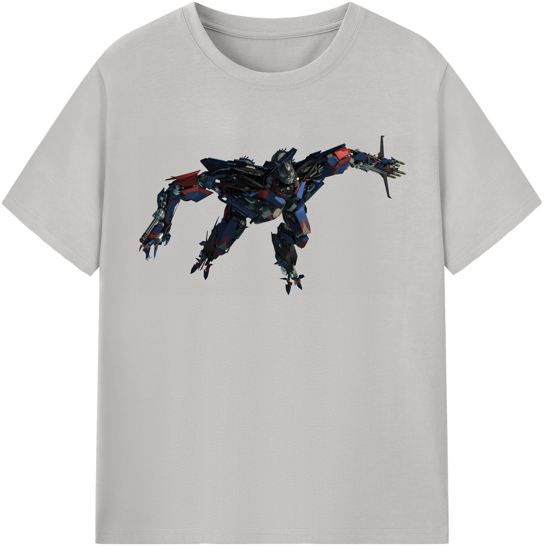 （画像用） Transformers トランスフォーマー 綿100％半袖Tシャツ（フロントプリント）