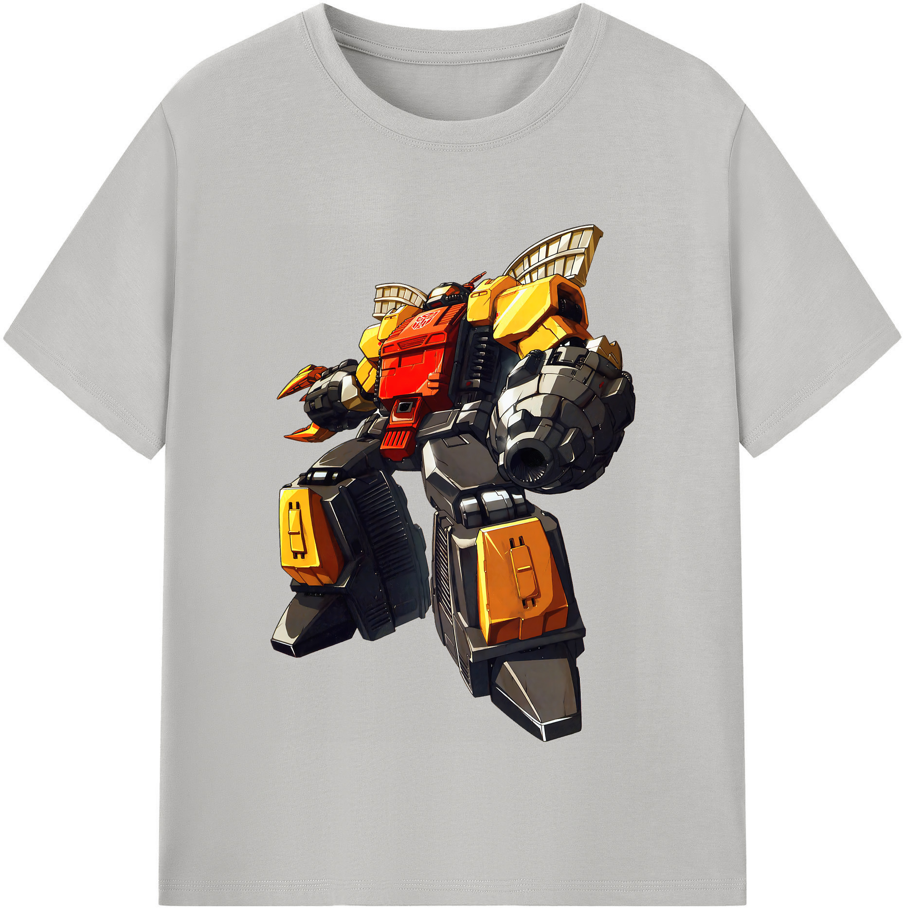 （画像用） Transformers トランスフォーマー 綿100％半袖Tシャツ（フロントプリント）