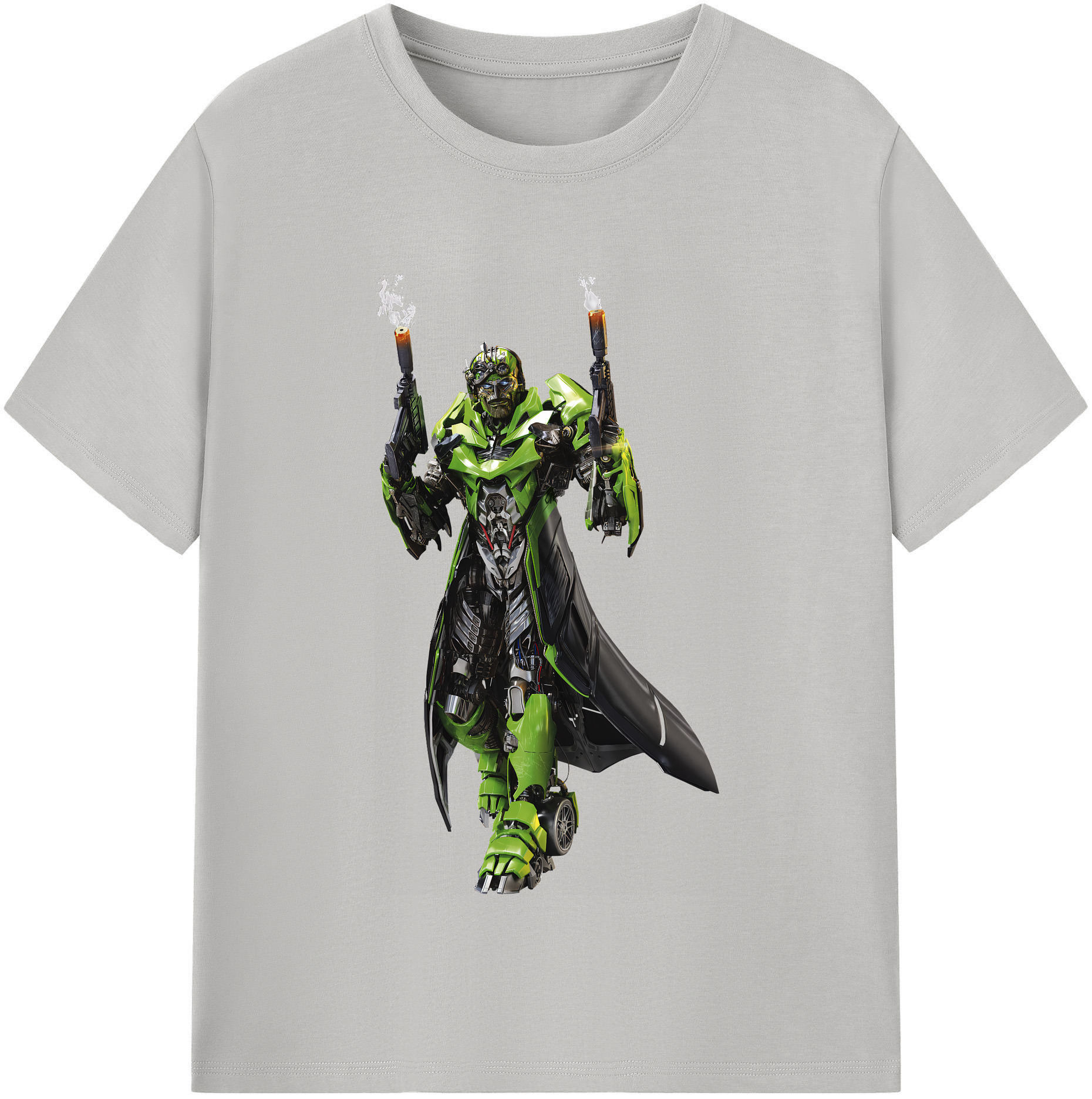 （画像用） Transformers トランスフォーマー 綿100％半袖Tシャツ（フロントプリント）