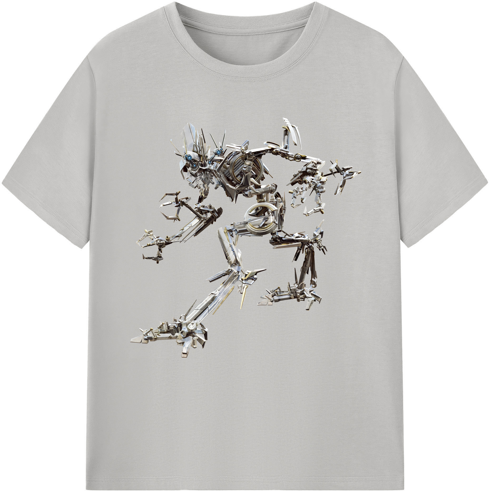 （画像用） Transformers トランスフォーマー 綿100％半袖Tシャツ（フロントプリント）