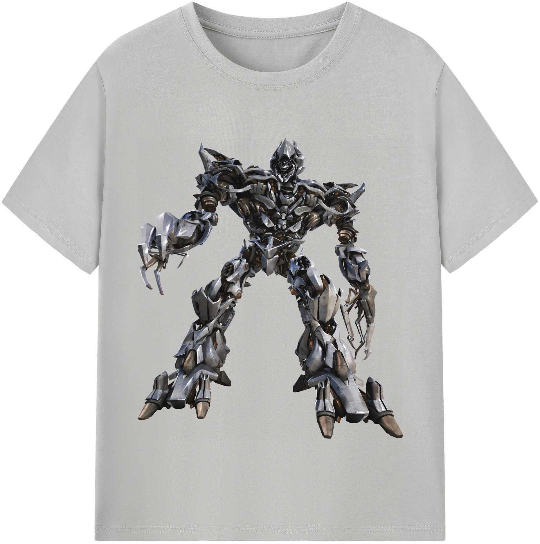 （画像用） Transformers トランスフォーマー 綿100％半袖Tシャツ（フロントプリント）