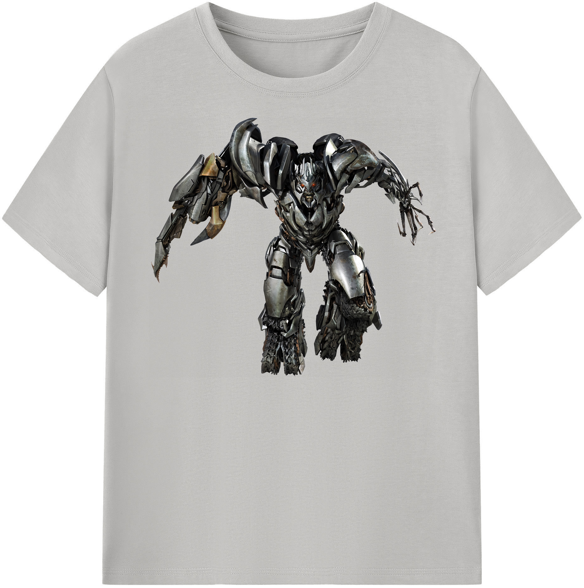 （画像用） Transformers トランスフォーマー 綿100％半袖Tシャツ（フロントプリント）
