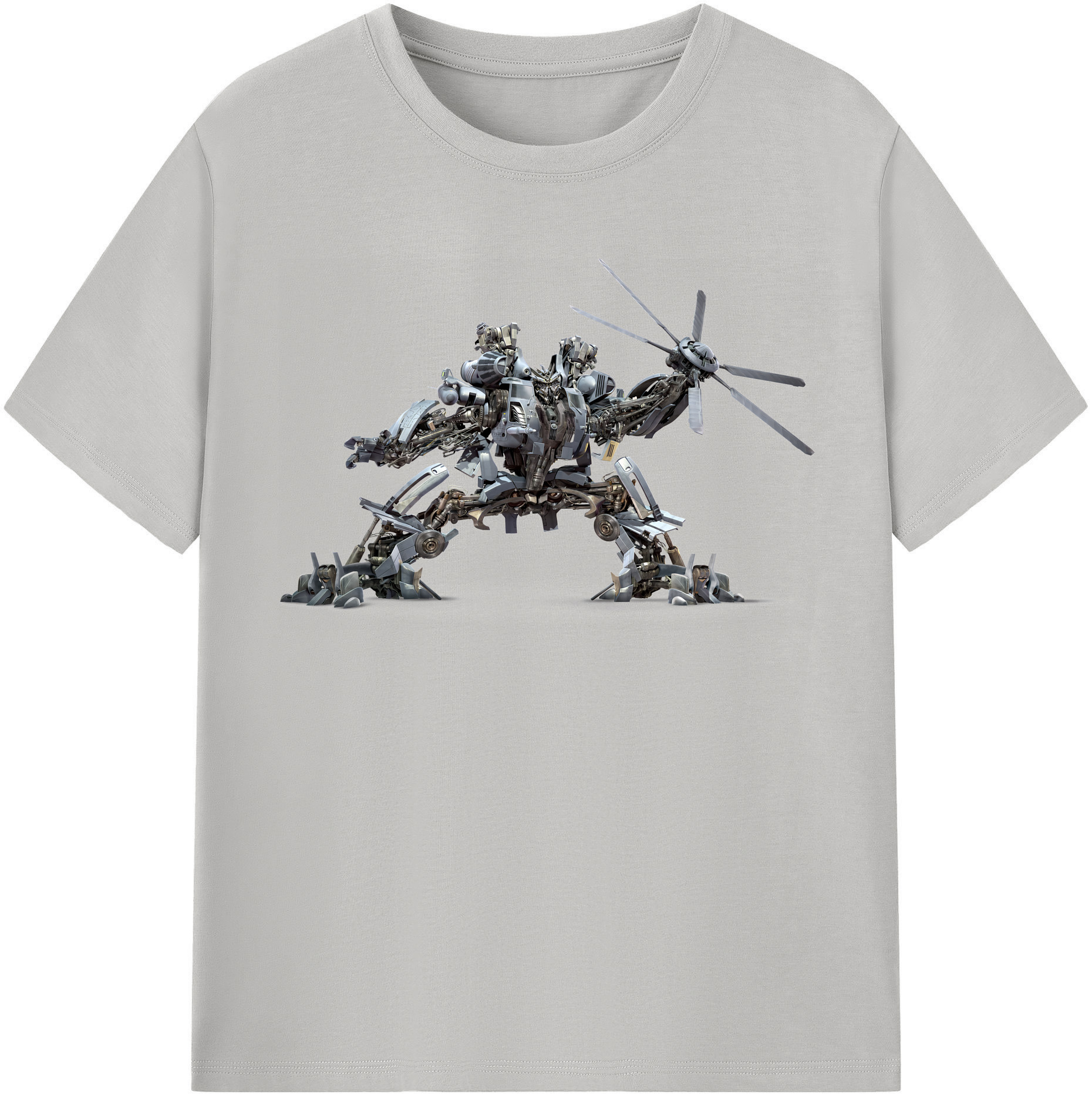 （画像用） Transformers トランスフォーマー 綿100％半袖Tシャツ（フロントプリント）