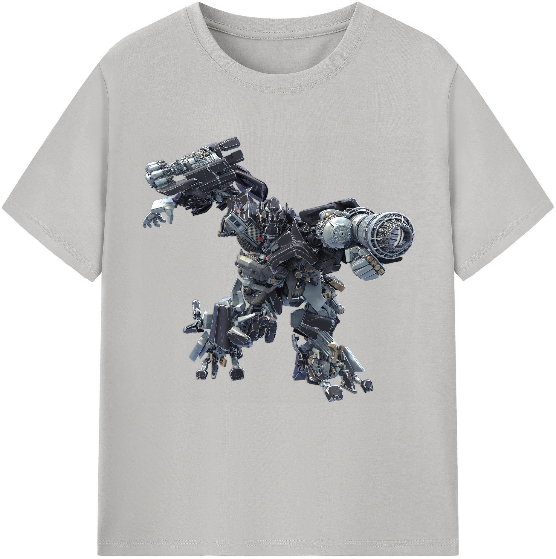 （画像用） Transformers トランスフォーマー 綿100％半袖Tシャツ（フロントプリント）