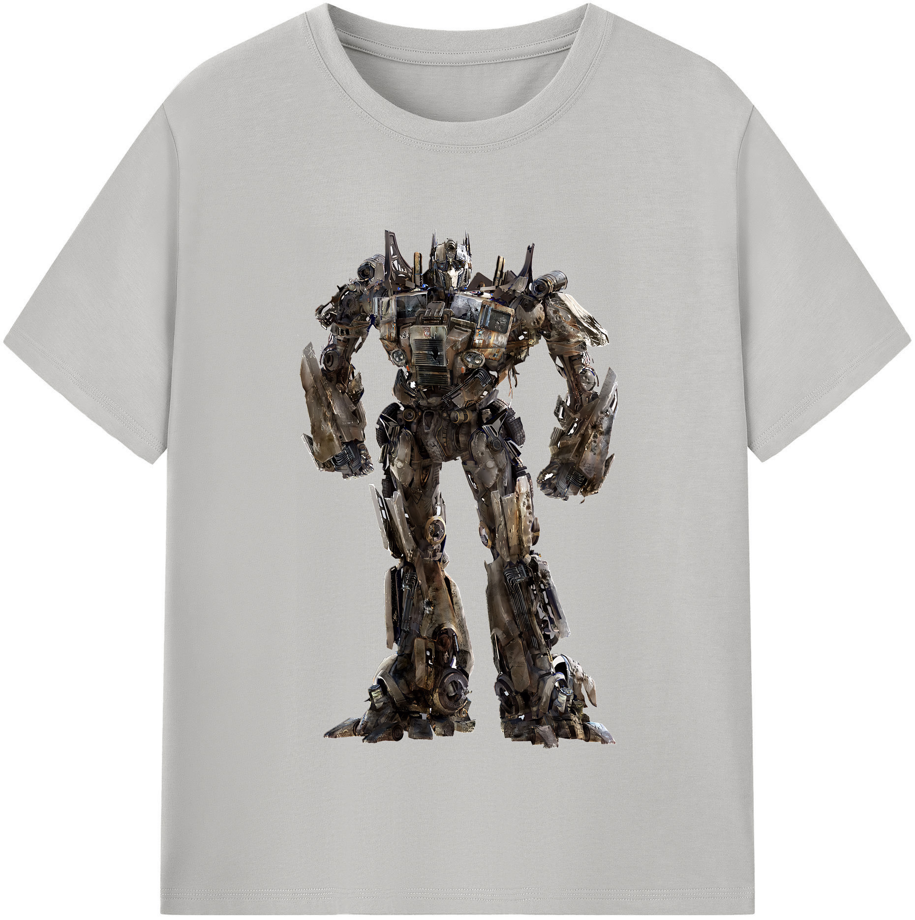 （画像用） Transformers トランスフォーマー 綿100％半袖Tシャツ（フロントプリント）