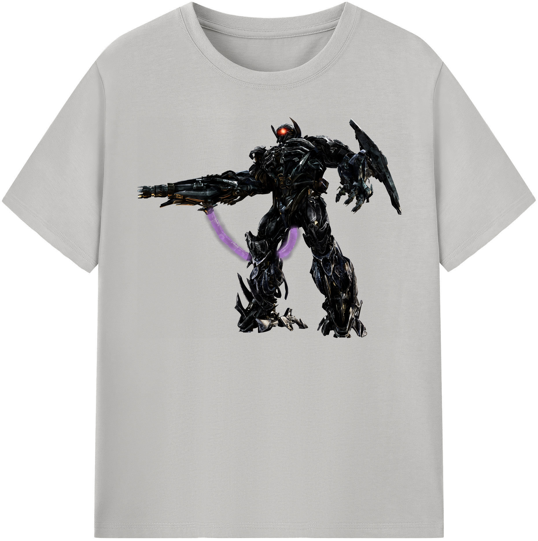 （画像用） Transformers トランスフォーマー 綿100％半袖Tシャツ（フロントプリント）